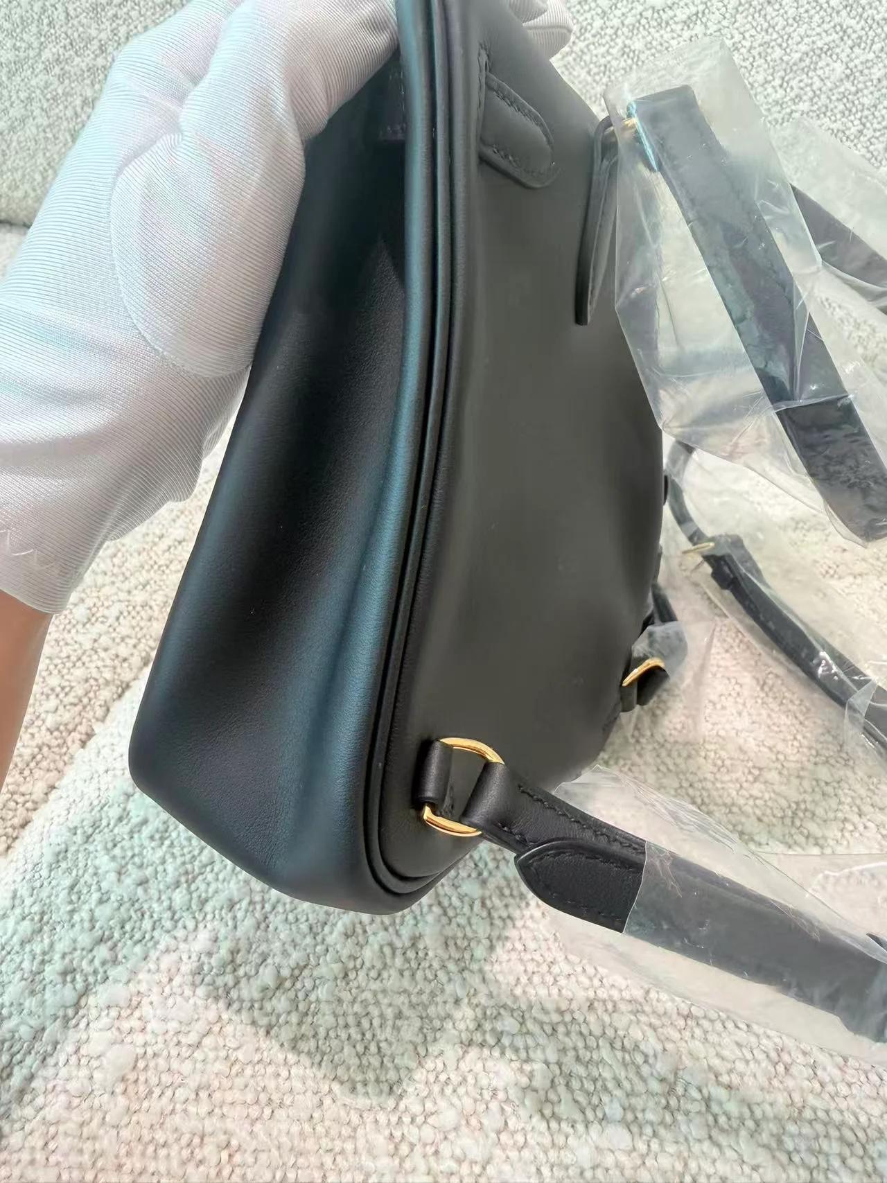 Brand New ( Rank N ) HERMÈS Kelly Jump Noir (89) Swift Gold hardware K (2025) - 8