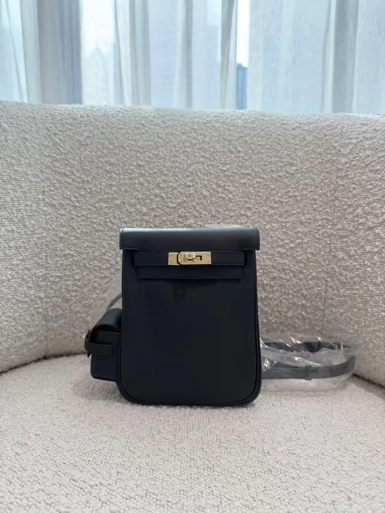 Brand New ( Rank N ) HERMÈS Kelly Jump Noir (89) Swift Gold hardware K (2025) - 4