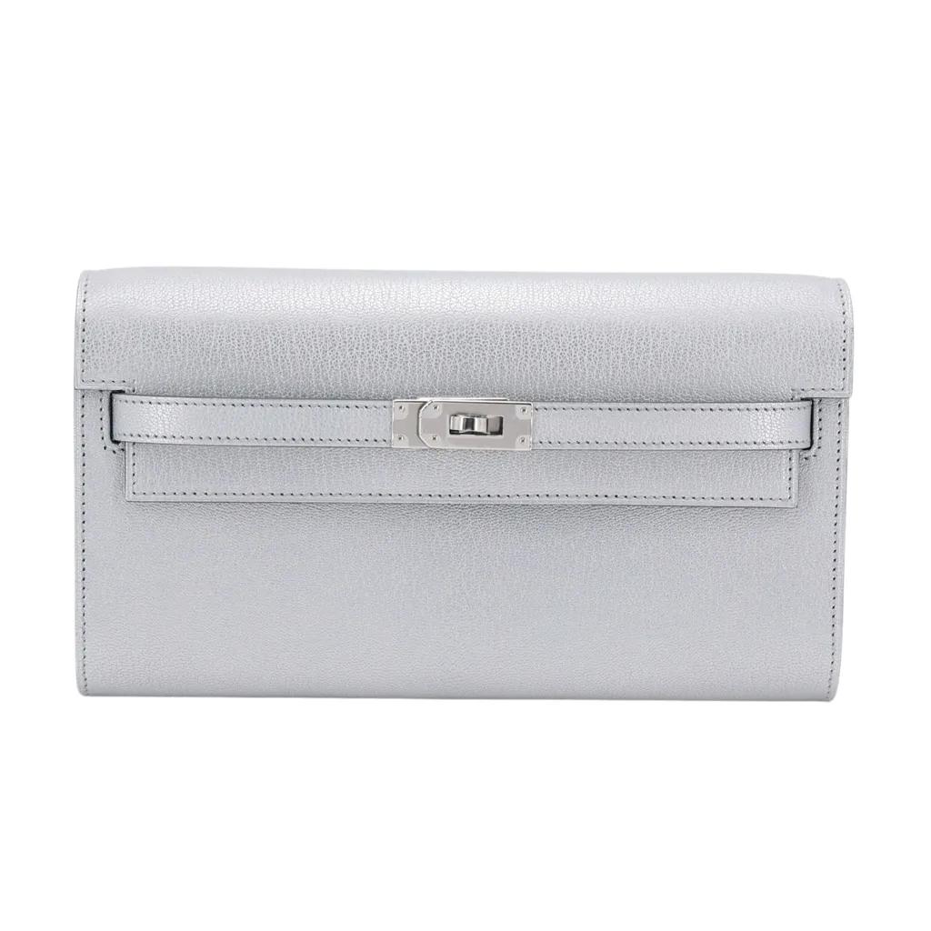 Kelly To Go 錢包 05 銀色 Argent