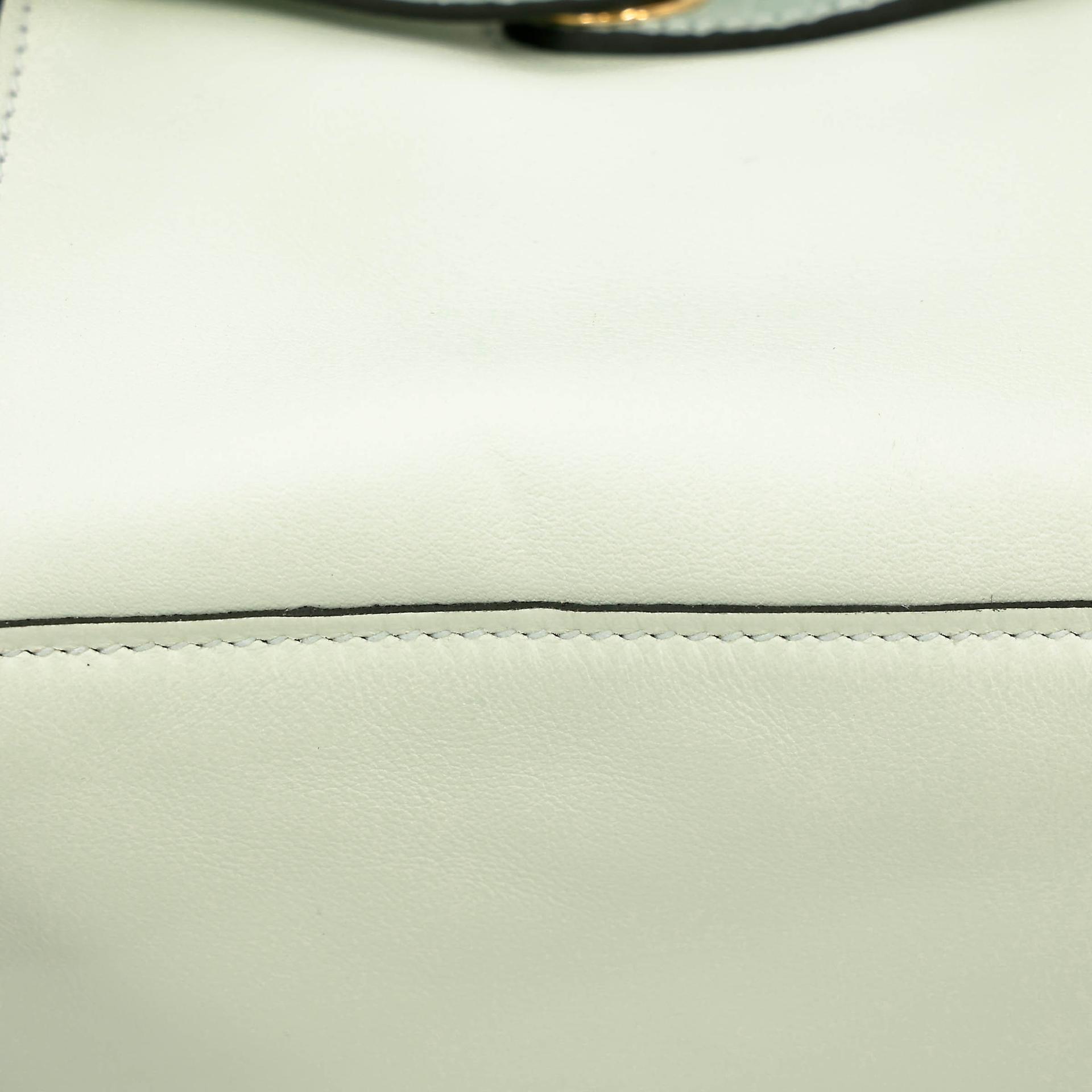 Excellent ( Rank SA ) HERMÈS Mini Lindy Touch Vert Fizz (0S) Vert d’Eau (6U) Swift Matte Alligator Gold hardware B (2023) - 9