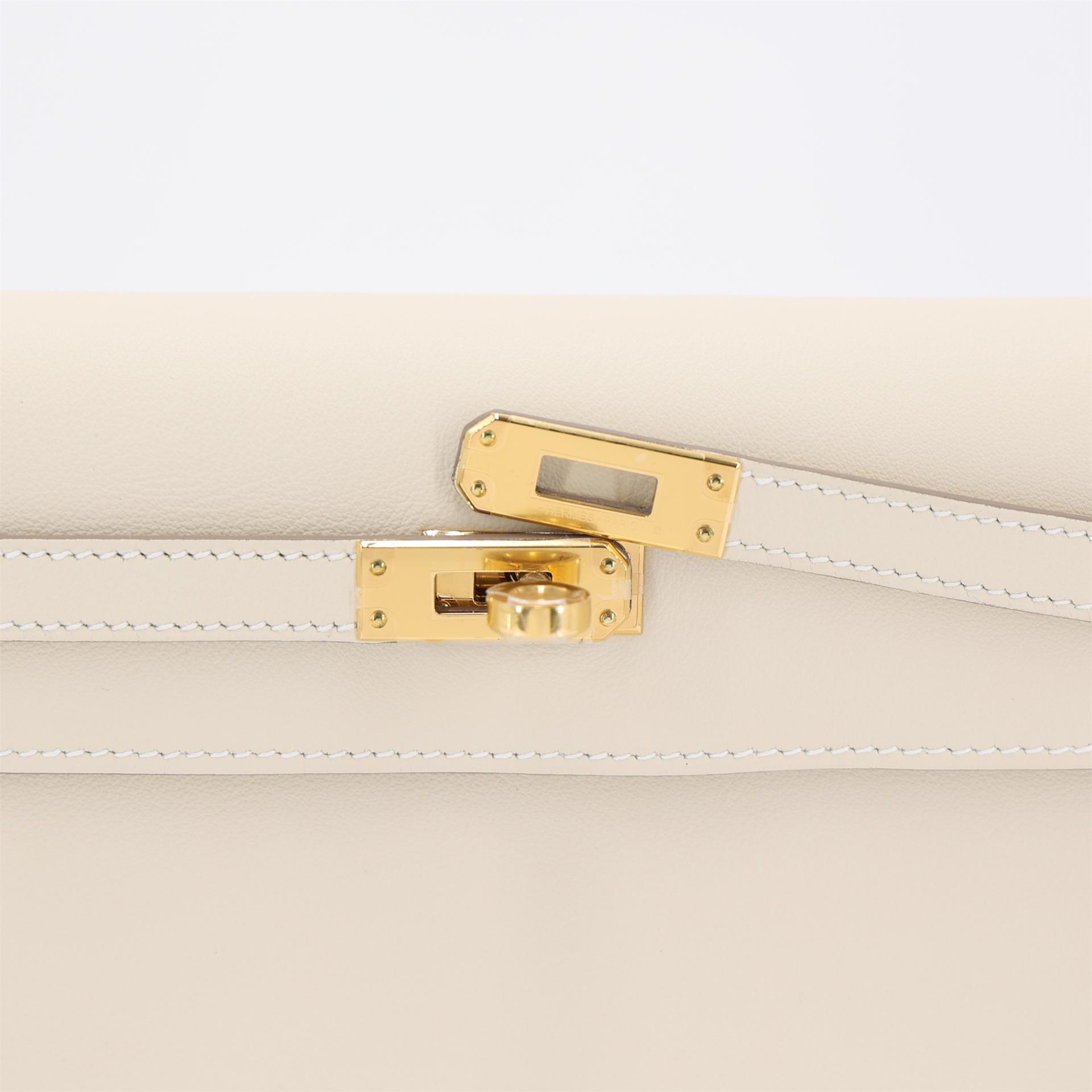 ランク N 新品 HERMÈS エルメス ケリーダンス クレ (10) スイフト ゴールド金具 K刻印 (2025) - 7