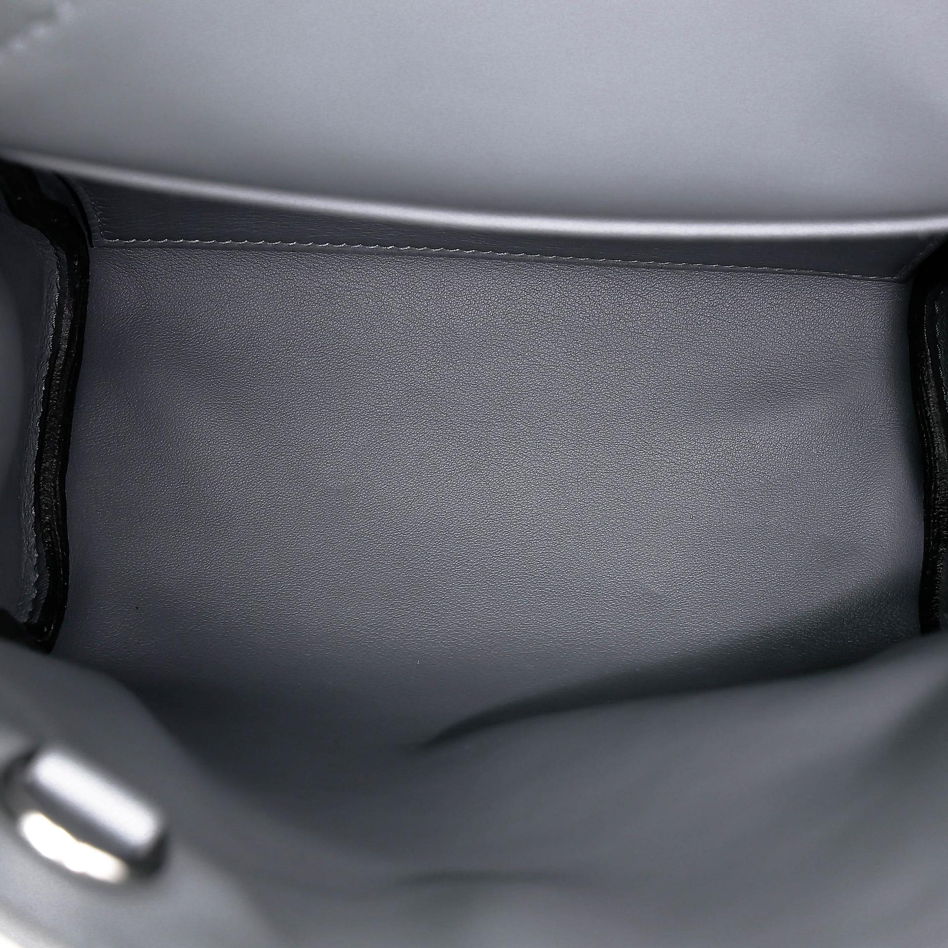 Brand New ( Rank N ) HERMÈS Hac a Dos PM Gris misty (H0) Togo Palladium hardware G (2026) - 17
