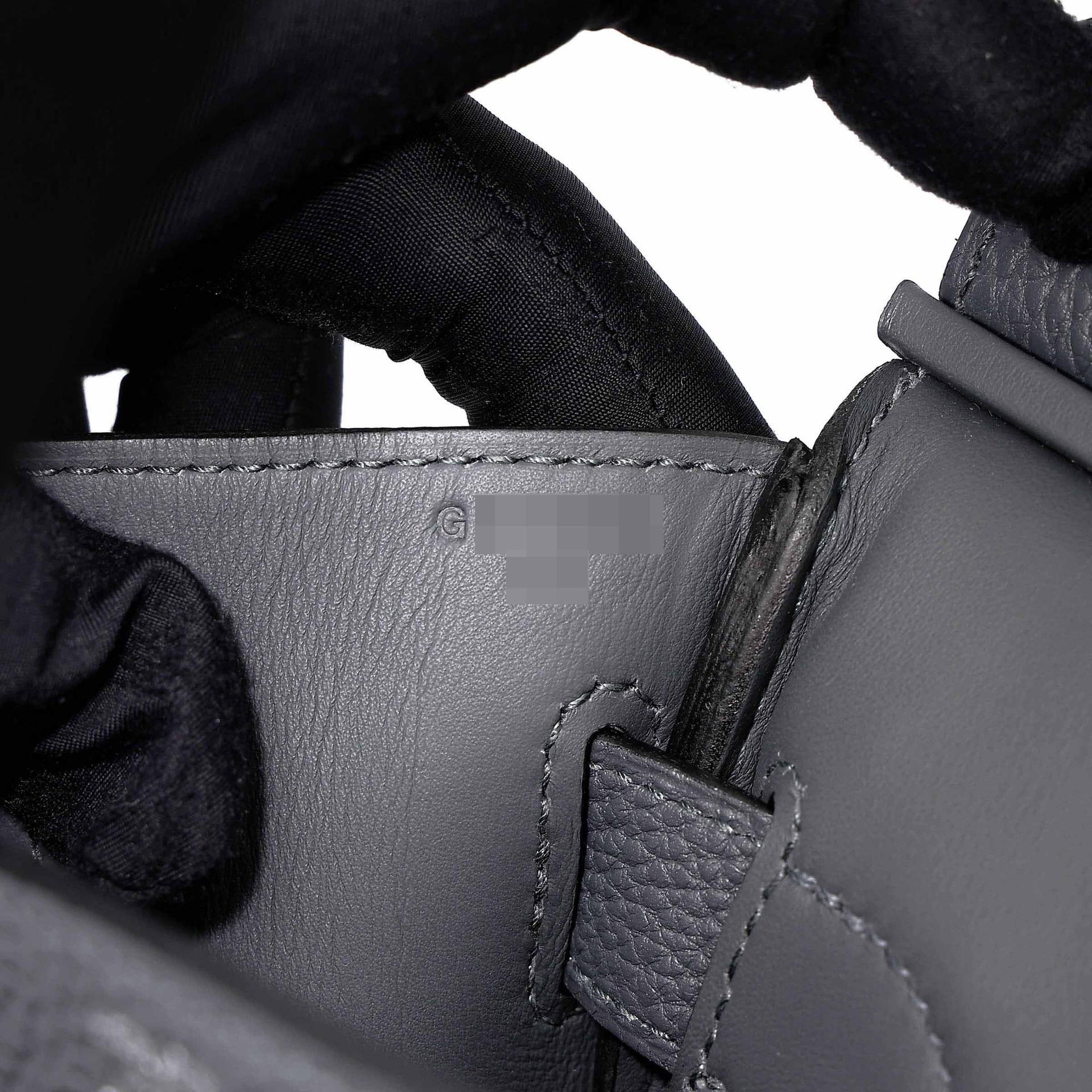 Brand New ( Rank N ) HERMÈS Hac a Dos PM Gris misty (H0) Togo Palladium hardware G (2026) - 13