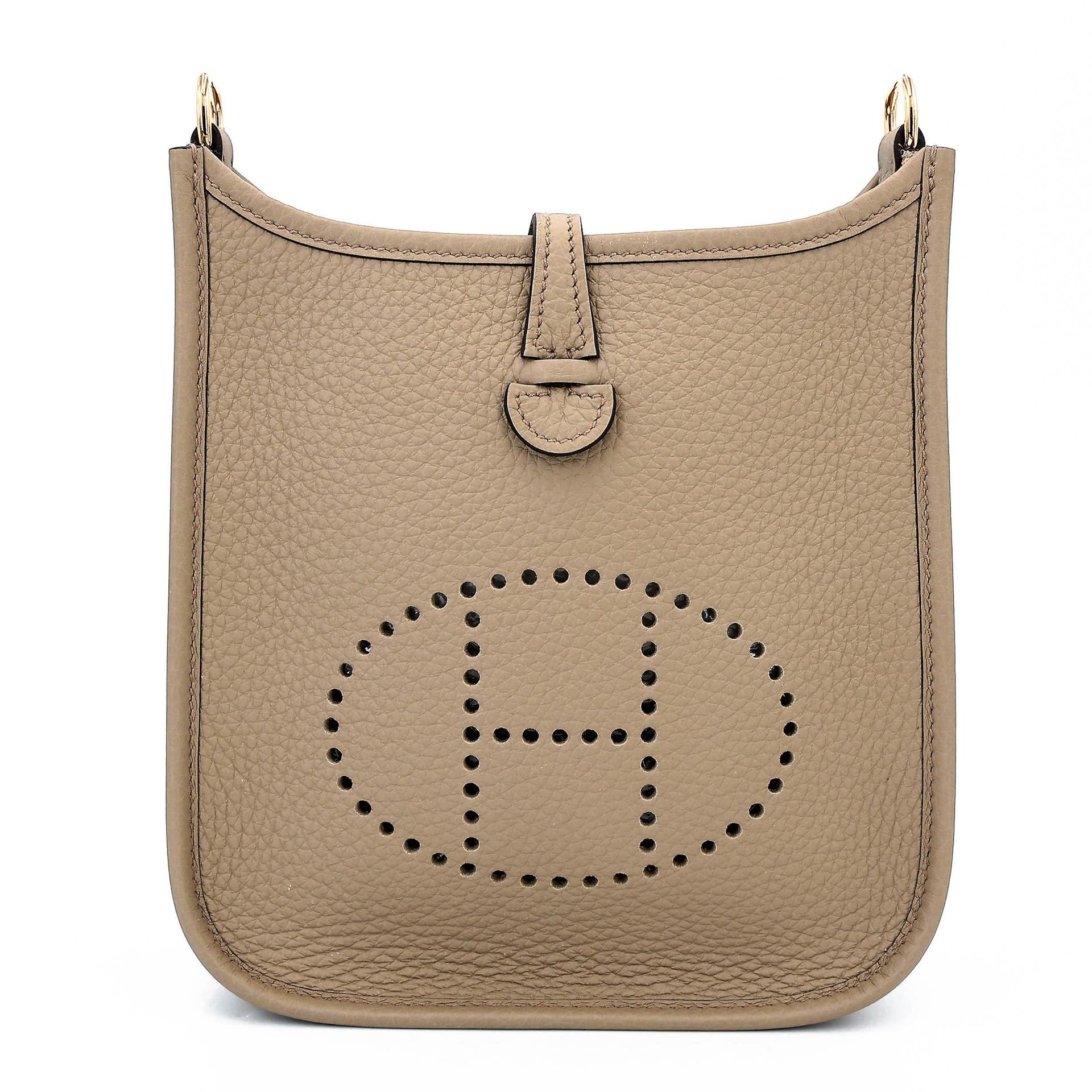 ランク NS 未使用品 HERMÈS エルメス エブリンTPM バンドリエール112cm ベージュマルファ (8Q) トリヨン ゴールド金具 W刻印 (2024) - 1