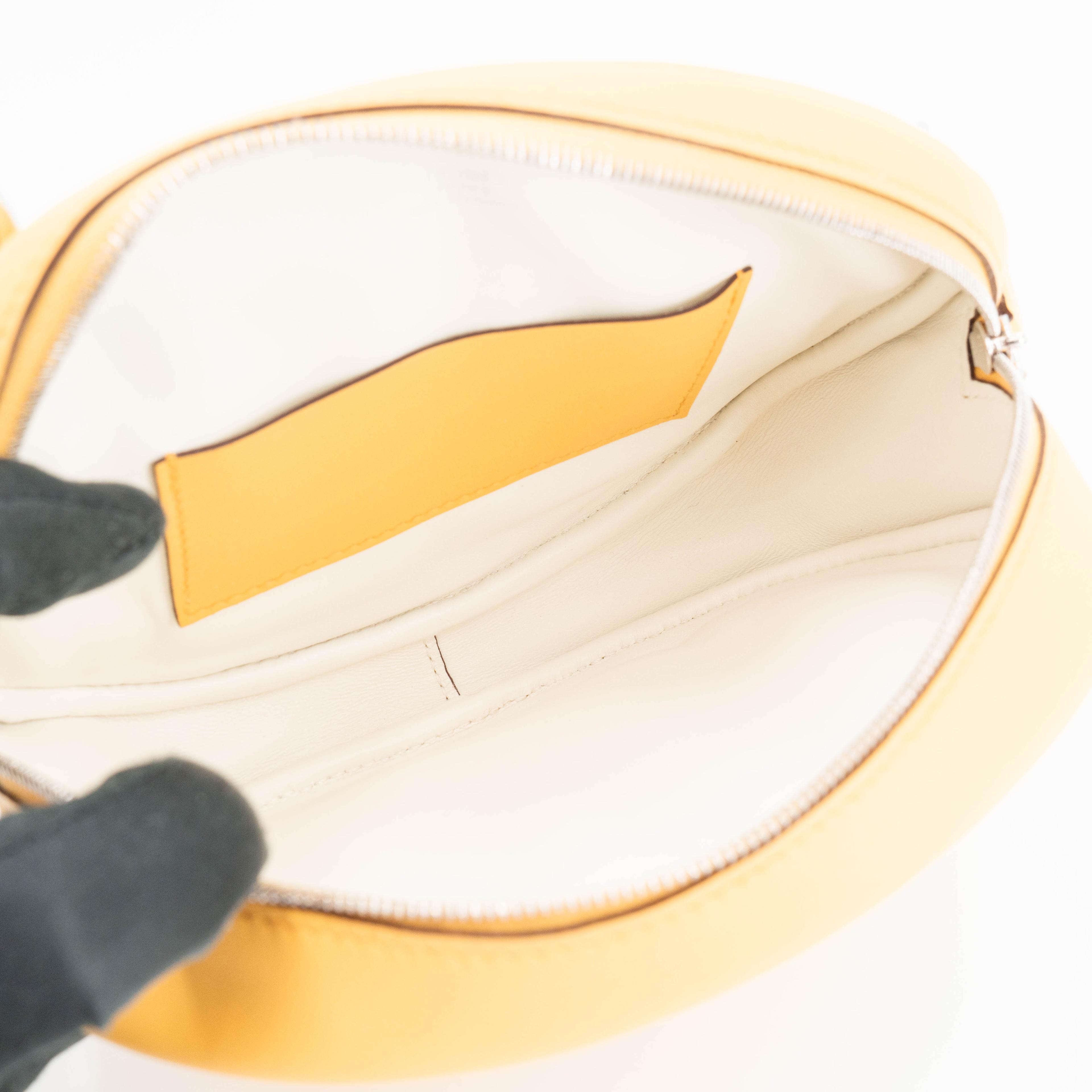 Unused ( Rank NS ) HERMÈS In-The-Loop belt bag Sun (B4) Monsieur Palladium hardware B (2023) - 11