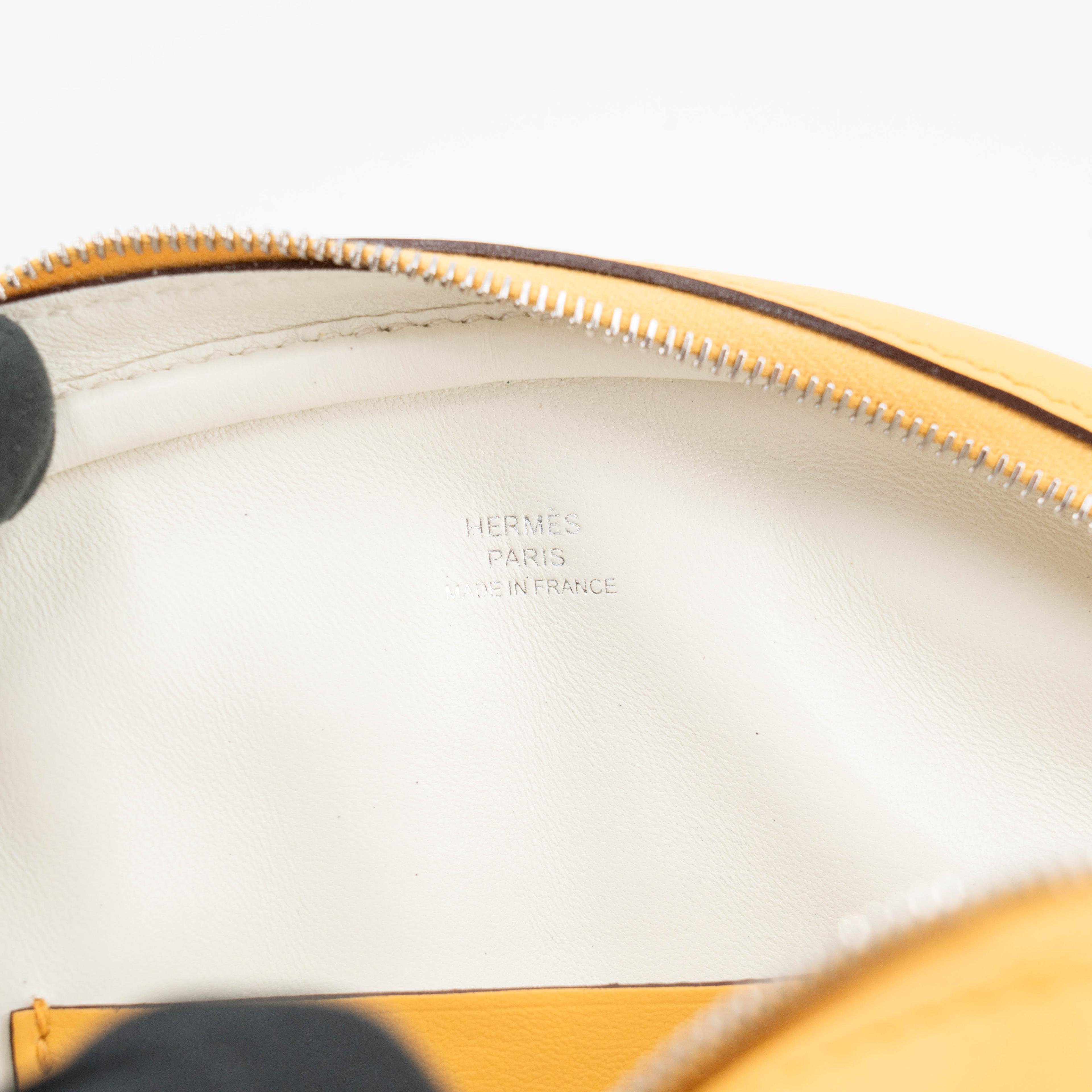 Unused ( Rank NS ) HERMÈS In-The-Loop belt bag Sun (B4) Monsieur Palladium hardware B (2023) - 10