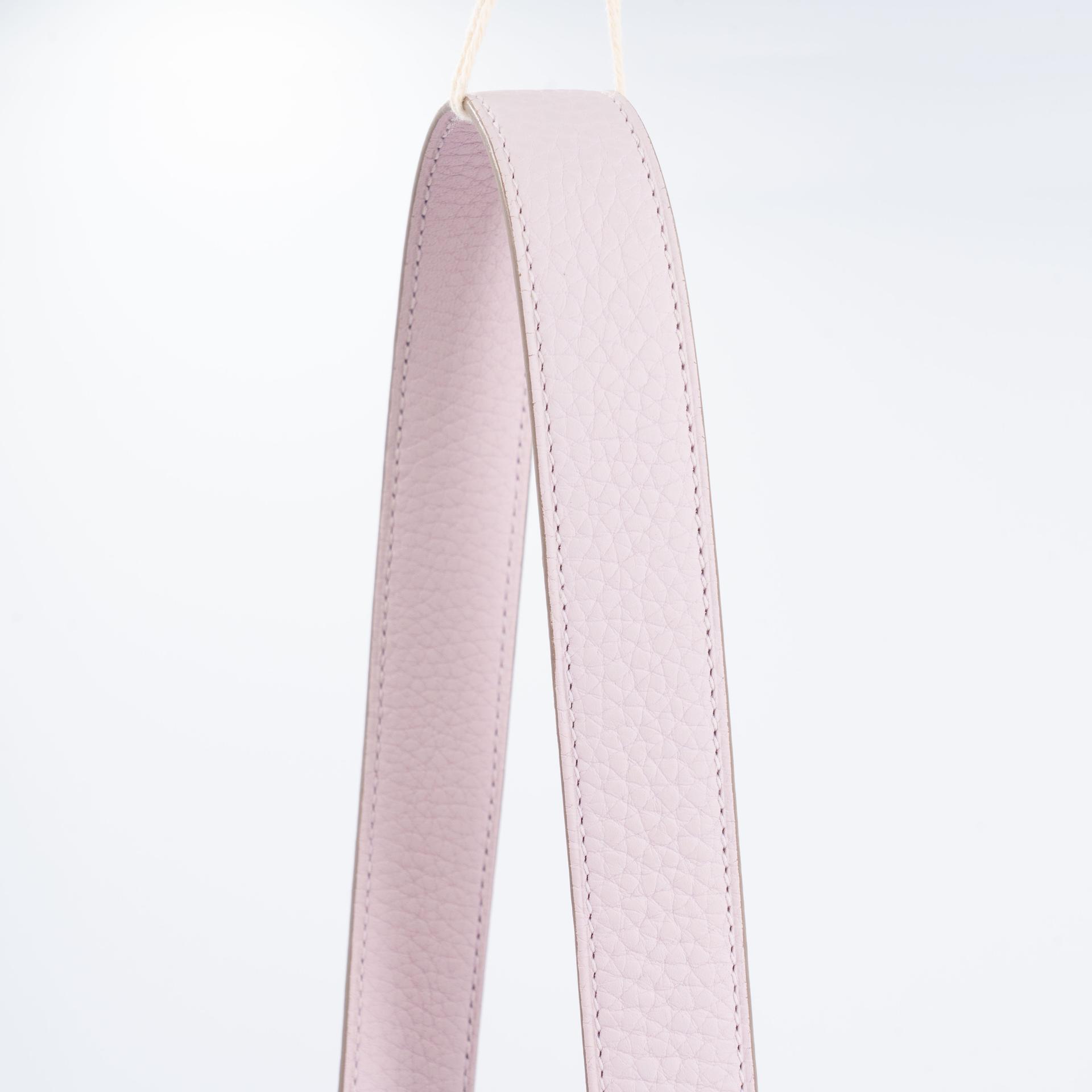ランク SA HERMÈS エルメス ミニリンディ ヴェルソ モーヴペール (09) グリスパル (M4) トリヨン シルバー金具 W刻印 (2024) - 3