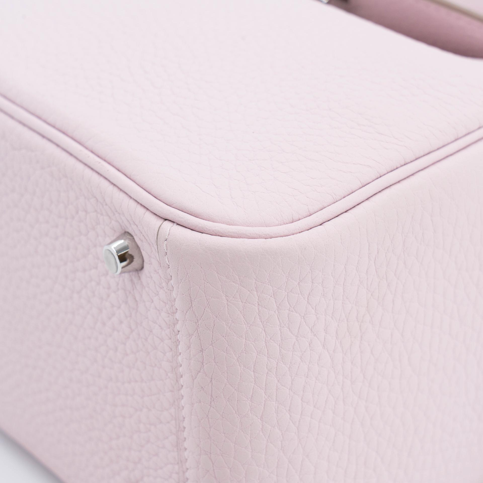 ランク SA HERMÈS エルメス ミニリンディ ヴェルソ モーヴペール (09) グリスパル (M4) トリヨン シルバー金具 W刻印 (2024) - 11