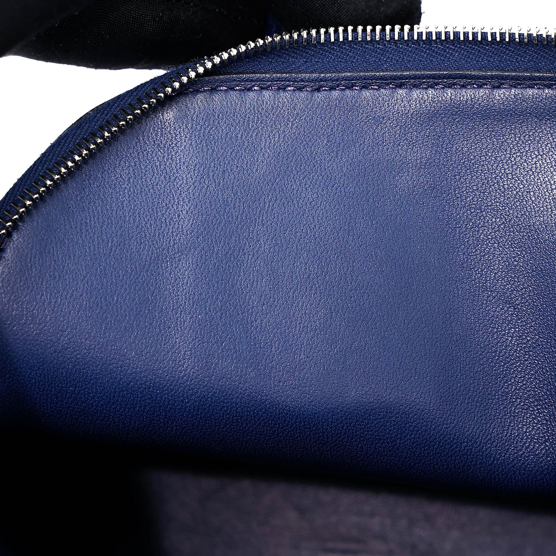 中古AB HERMÈS 愛馬仕 Mini Bolide 1923 7U 深海藍 Navy Chevre Mysore山羊皮 銀扣 B刻 2023年 - 21