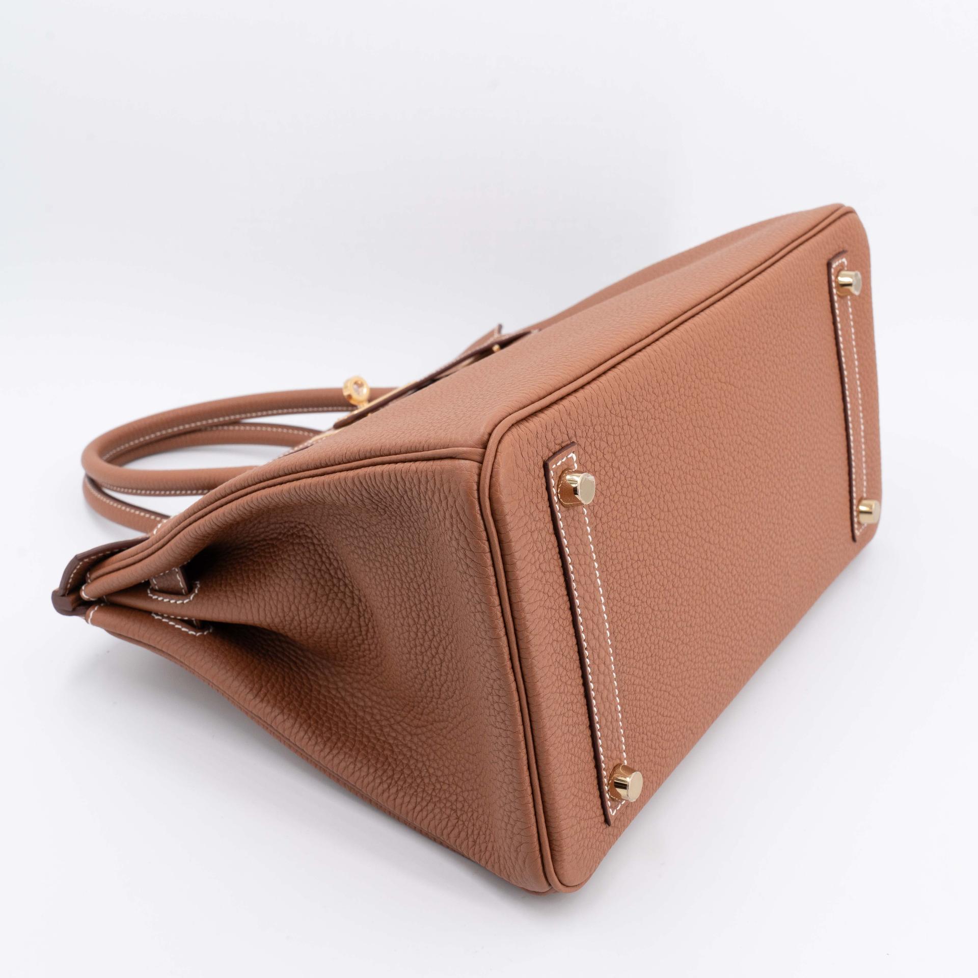 ランク N 新品 HERMÈS エルメス バーキン30 ゴールド (37) トゴ ゴールド金具 K刻印 (2025) - 4