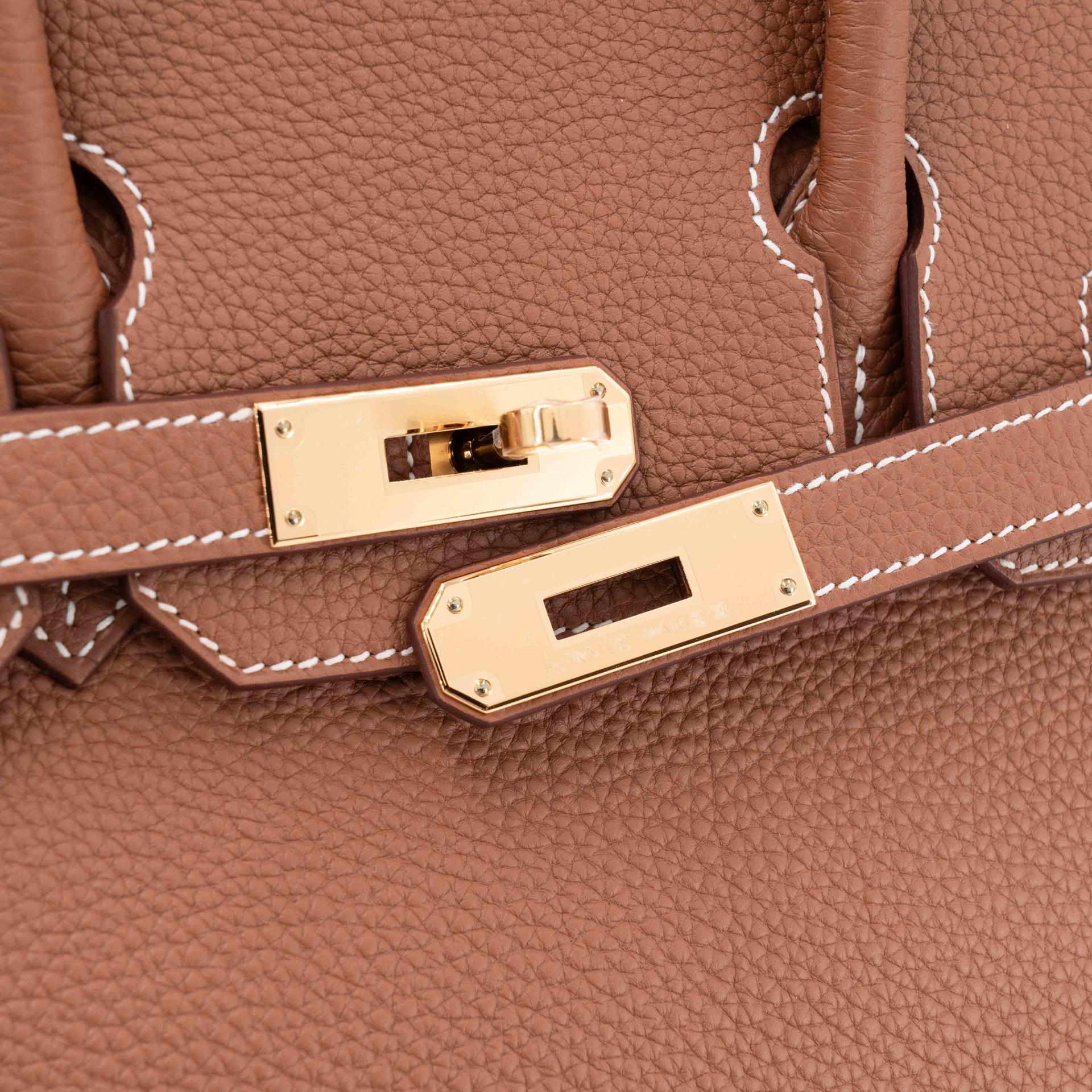 ランク N 新品 HERMÈS エルメス バーキン30 ゴールド (37) トゴ ゴールド金具 K刻印 (2025) - 8