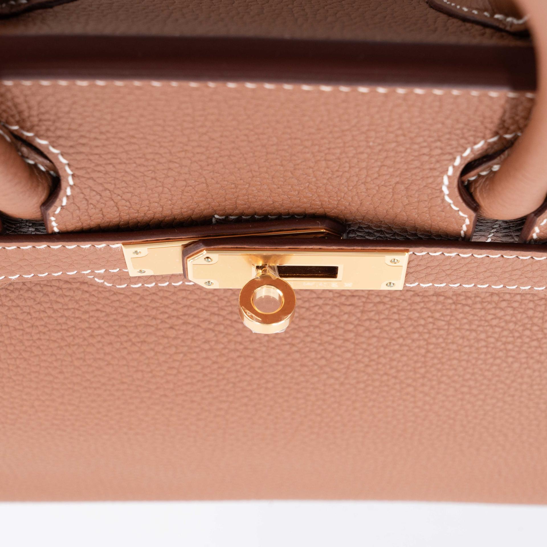 ランク N 新品 HERMÈS エルメス バーキン30 ゴールド (37) トゴ ゴールド金具 K刻印 (2025) - 10