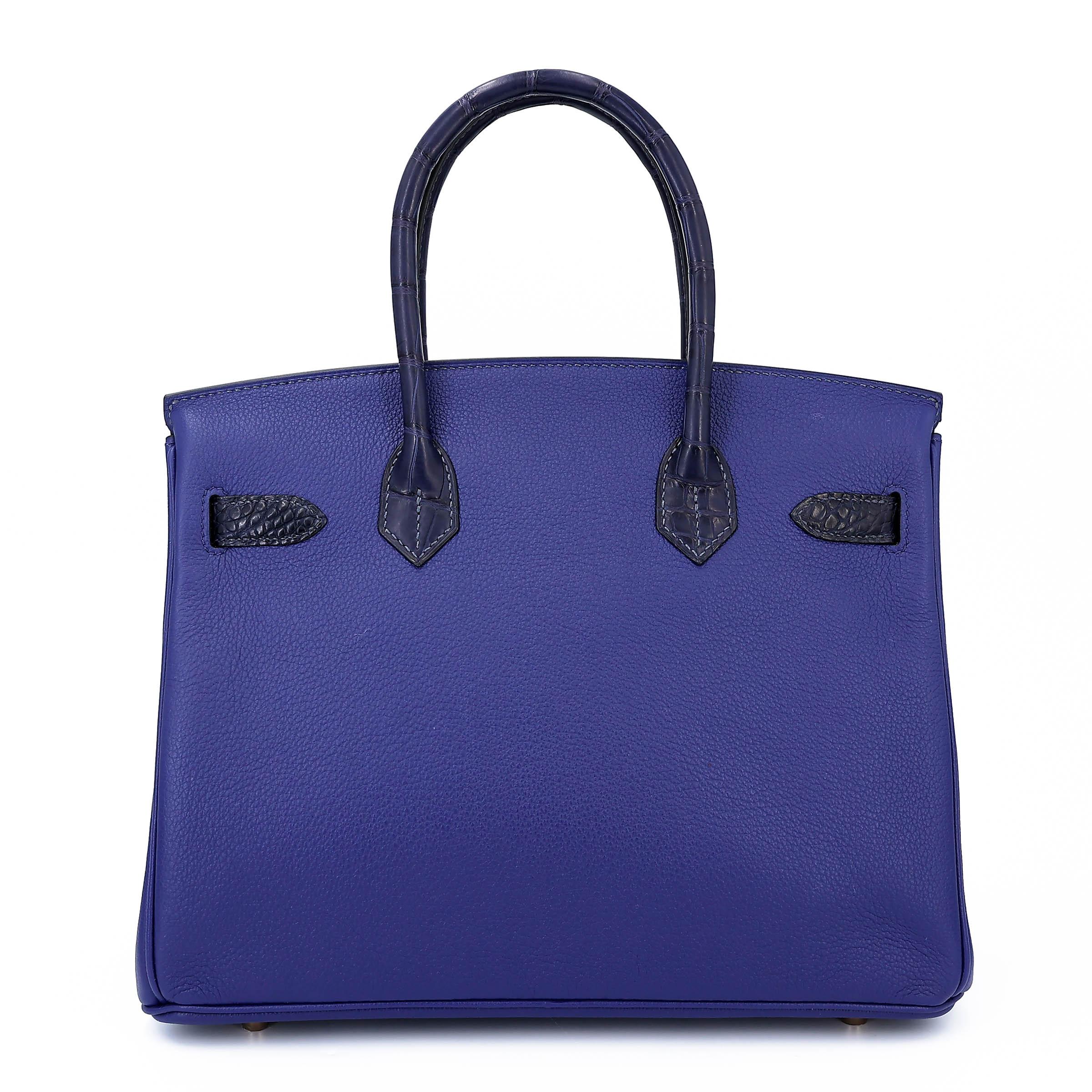 Birkin 30 Touch 73 寶石藍 Bleu Saphir 78 深海藍 Blue Marine