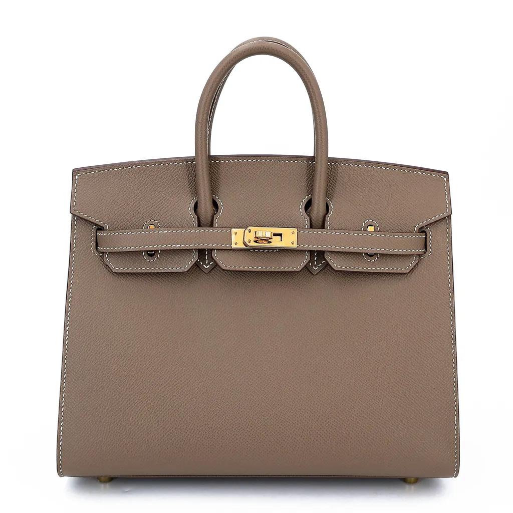 Birkin 25 Sellier Etoupe (18)