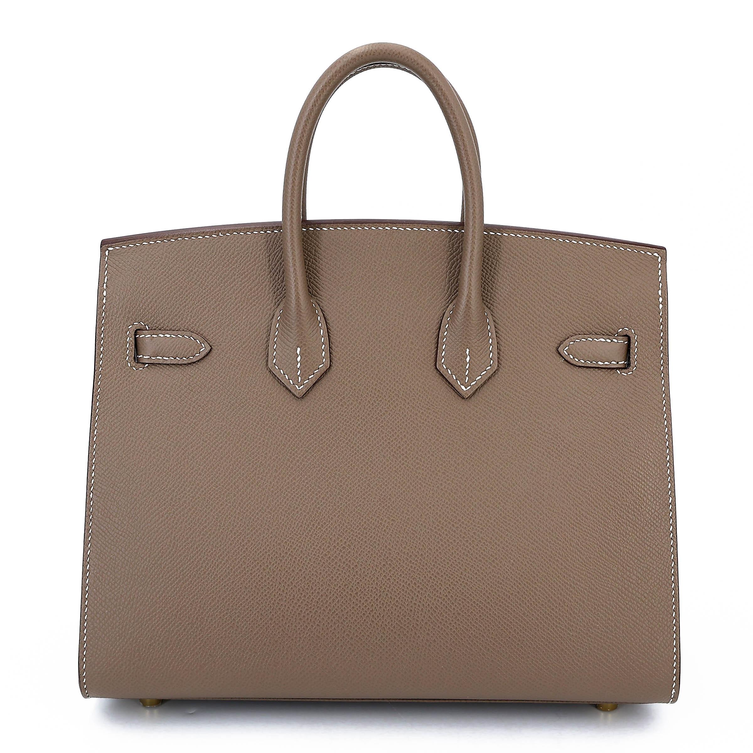 Birkin 25 Sellier Etoupe (18)
