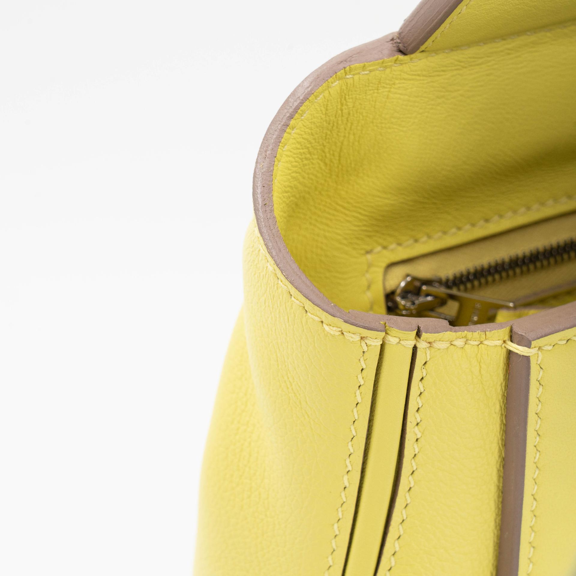 ランク SA HERMÈS エルメス ヴァンキャトルミニ ライム (9R) エバーカラー シルバー金具 B刻印 (2023) - 24