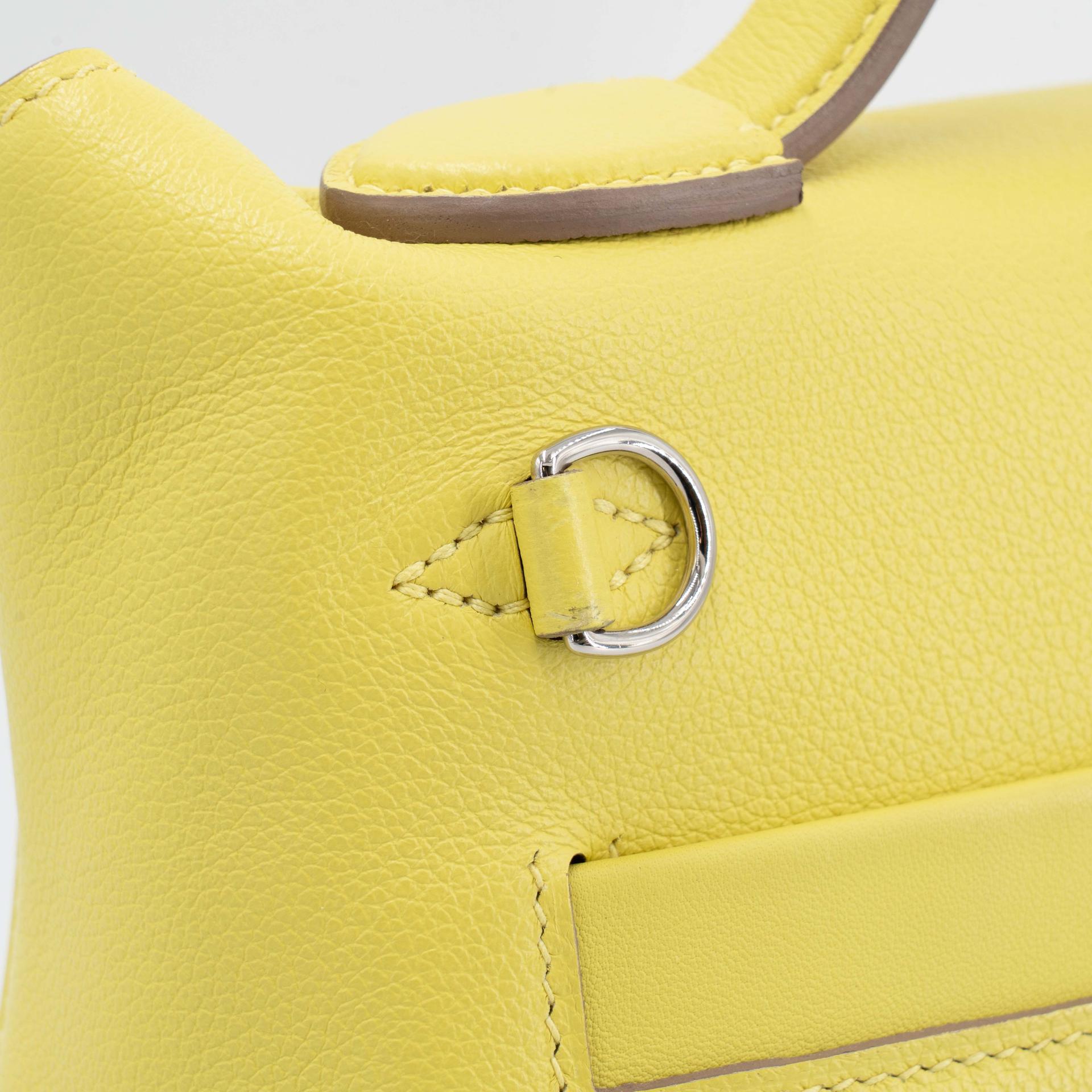 ランク SA HERMÈS エルメス ヴァンキャトルミニ ライム (9R) エバーカラー シルバー金具 B刻印 (2023) - 13