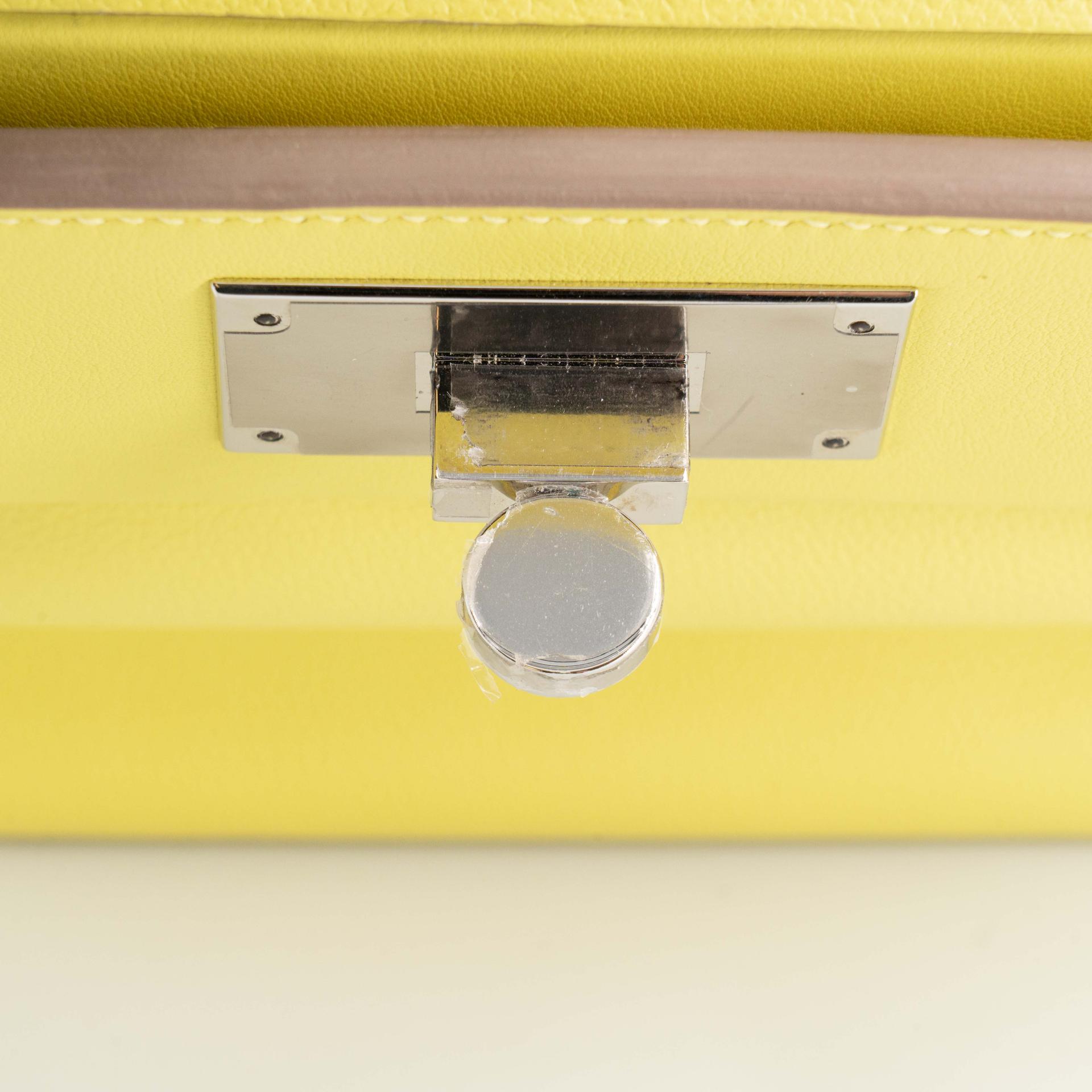 ランク SA HERMÈS エルメス ヴァンキャトルミニ ライム (9R) エバーカラー シルバー金具 B刻印 (2023) - 22
