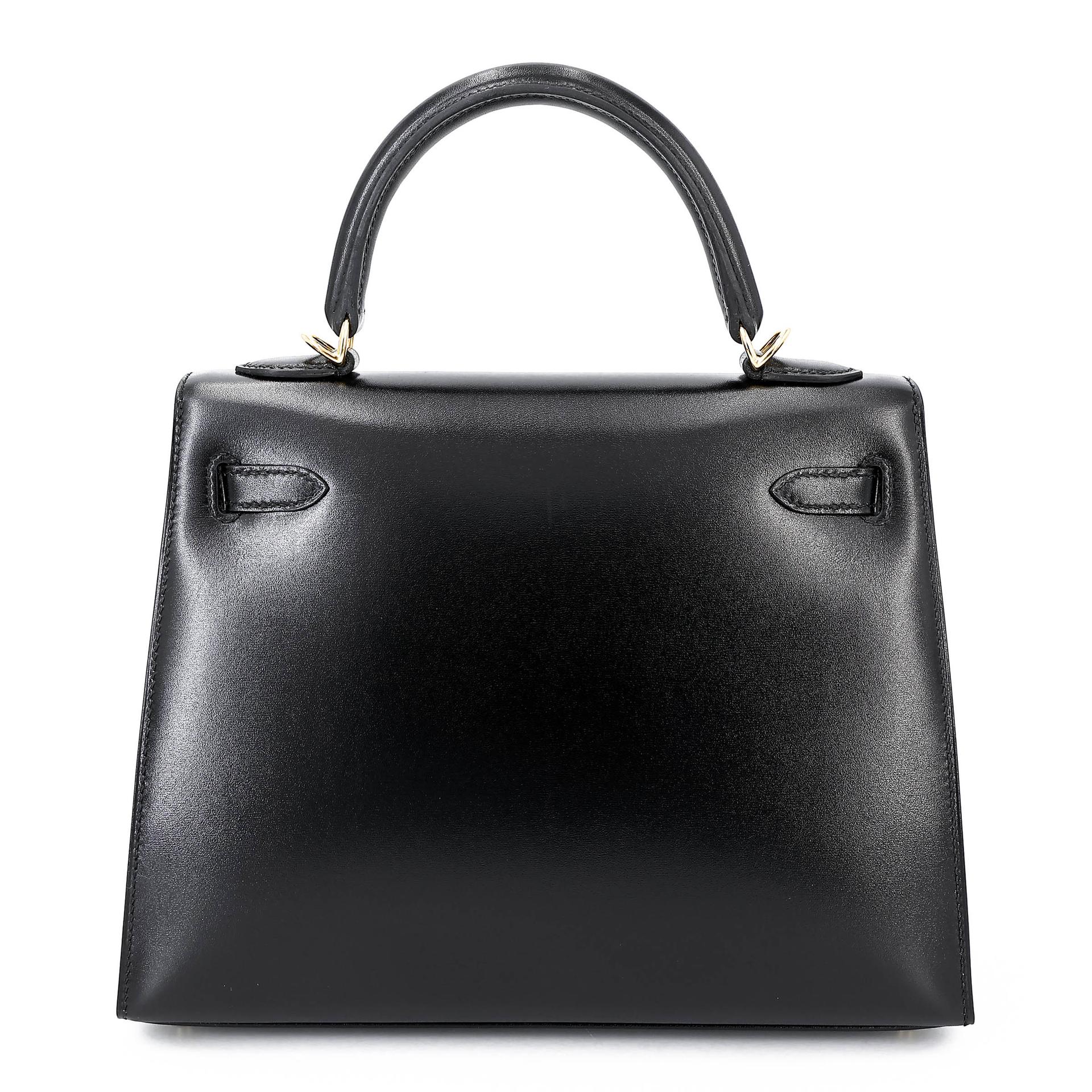 Kelly 25 Sellier Noir (89)