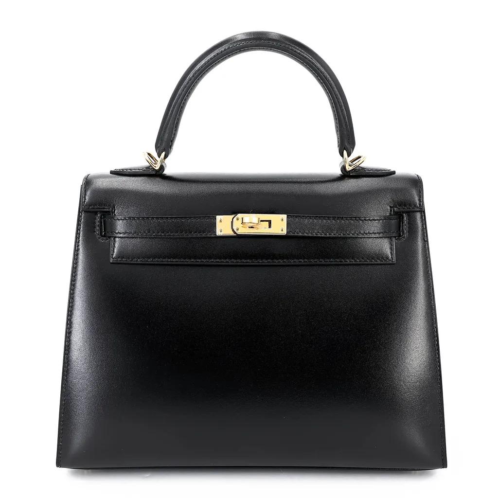 Kelly 25 Sellier Noir (89)