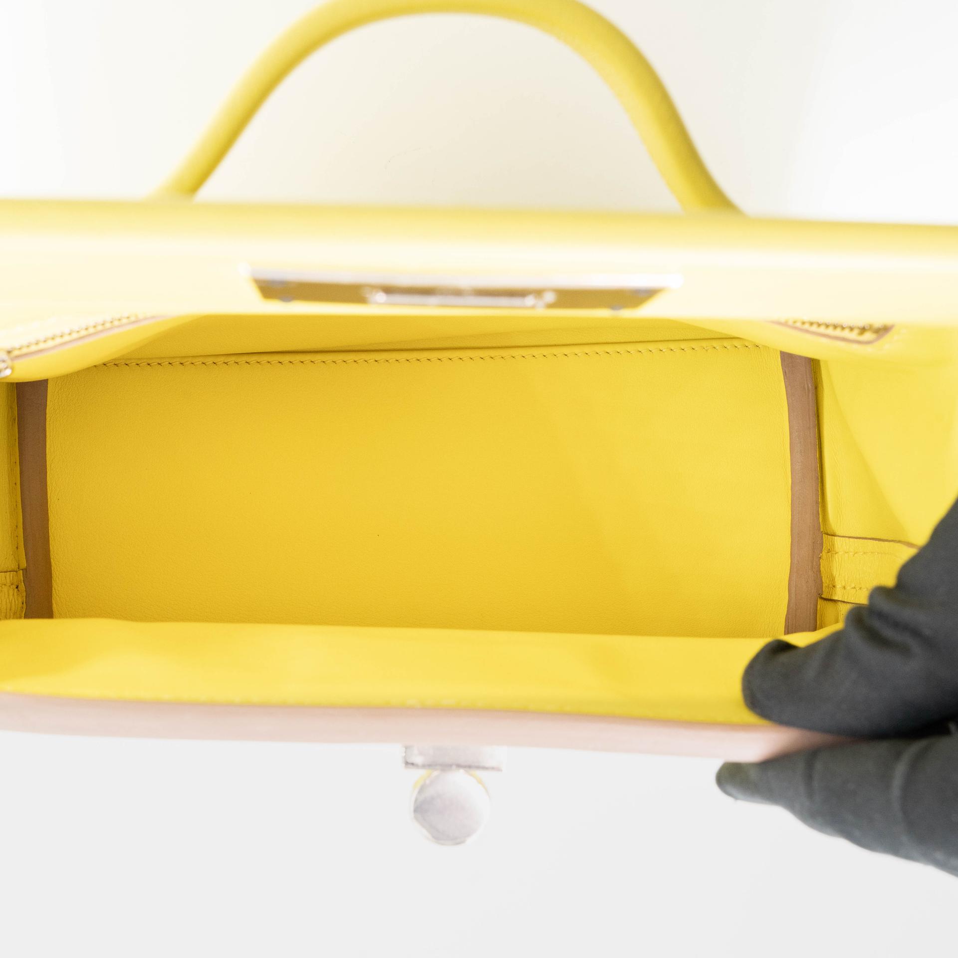 ランク SA HERMÈS エルメス ヴァンキャトルミニ ライム (9R) エバーカラー シルバー金具 B刻印 (2023) - 25