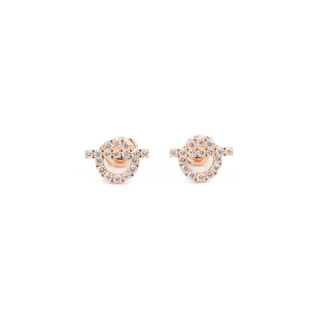 Finesse earrings Rose Gold