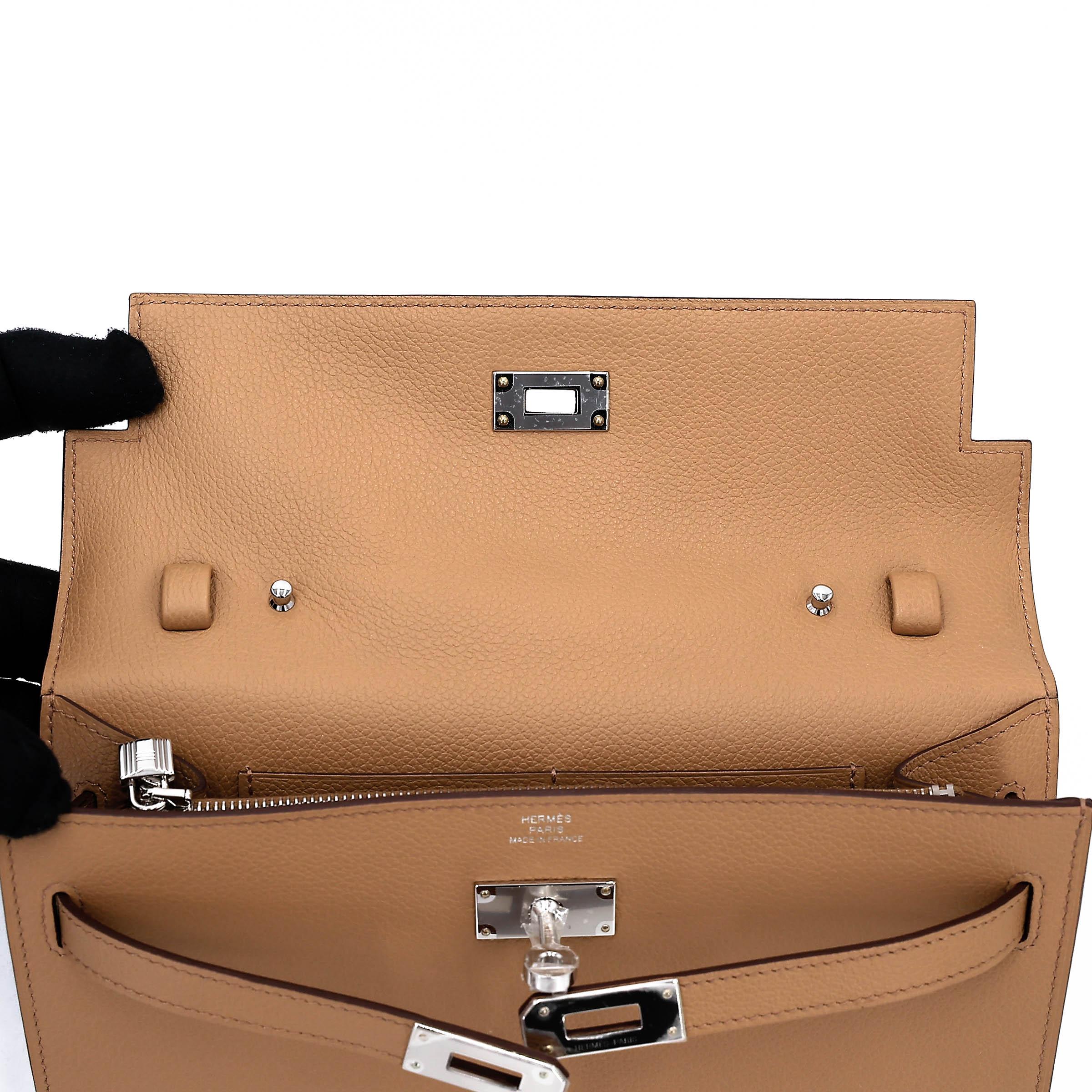 ランク N 新品 HERMÈS エルメス ケリートゥーゴー ビスキュイ (4B) エバーカラー K刻印 (2025) - 12