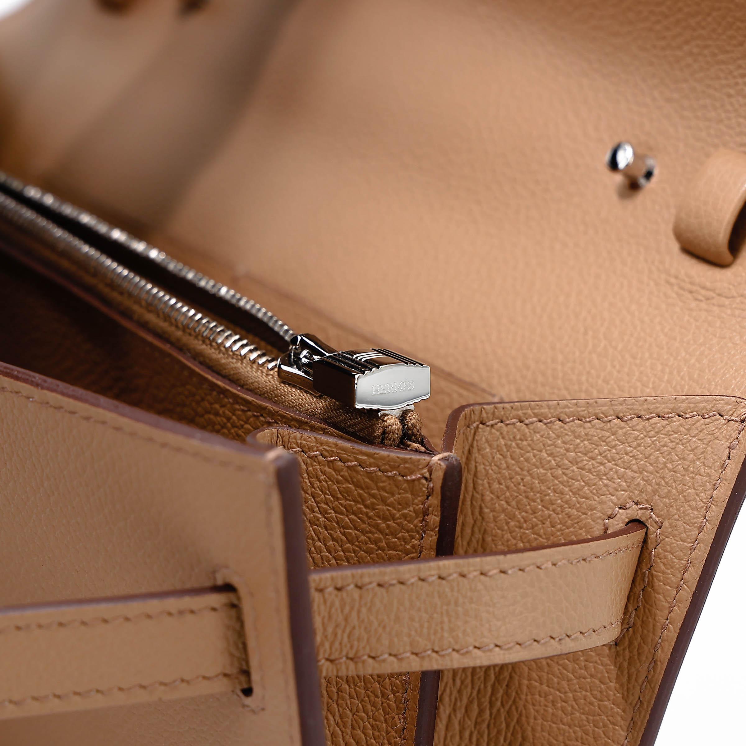 ランク N 新品 HERMÈS エルメス ケリートゥーゴー ビスキュイ (4B) エバーカラー K刻印 (2025) - 17
