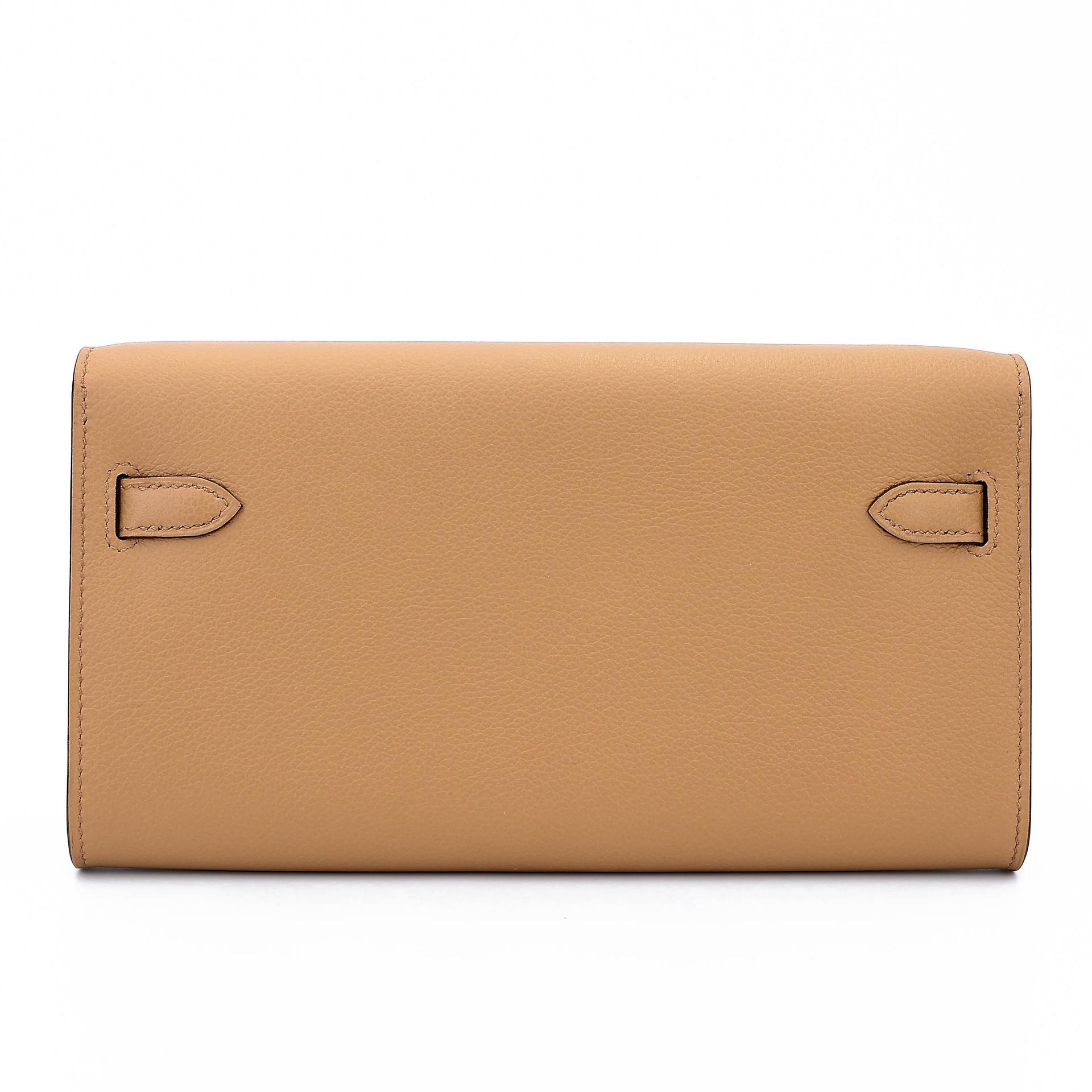Kelly To Go Wallet Biscuit (4B)
