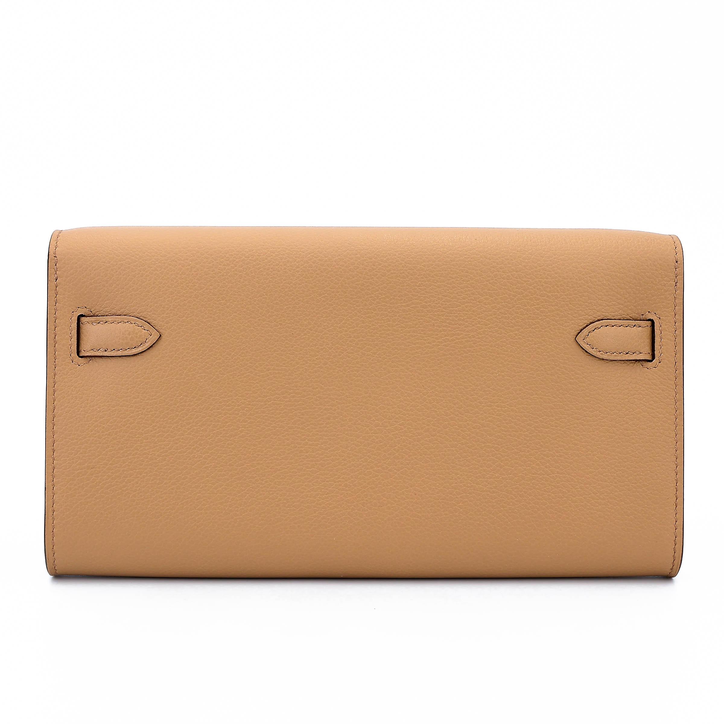 Kelly To Go Wallet Biscuit (4B)
