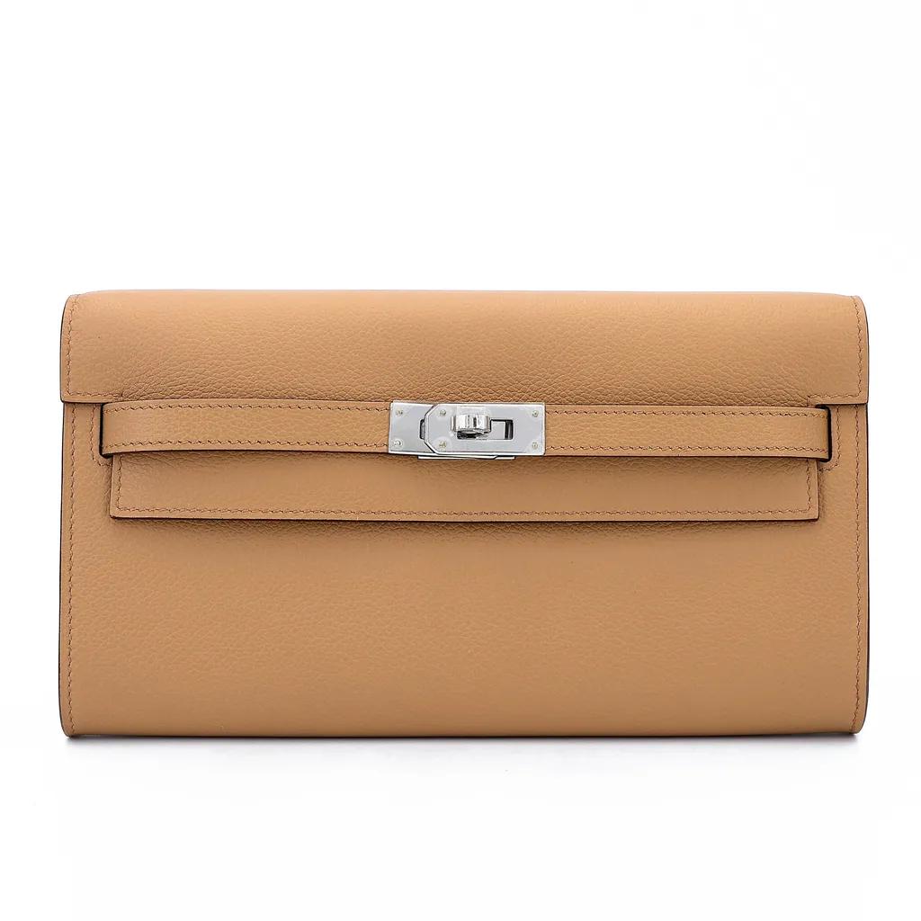 Kelly To Go Wallet Biscuit (4B)