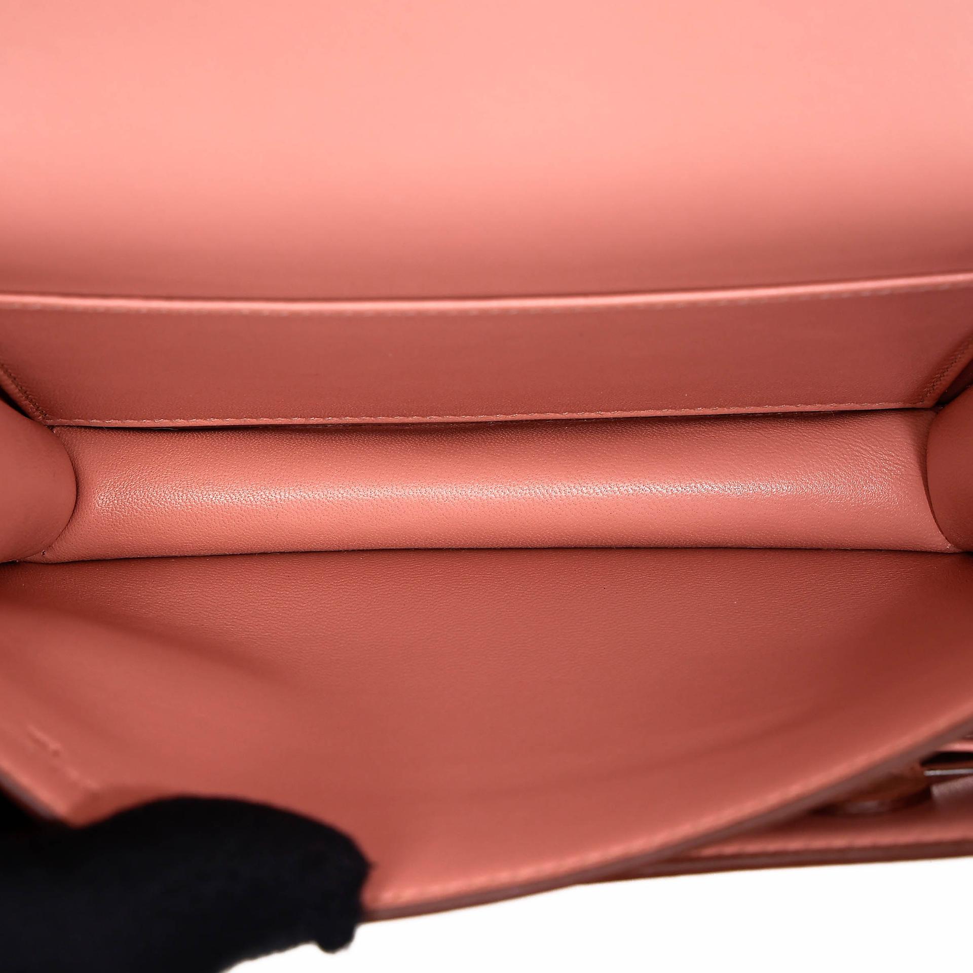 ランク NS 未使用品 HERMÈS エルメス コンスタンス3 ミニ テリキュート (94) オーストリッチ シルバー金具 W刻印 (2024) - 16