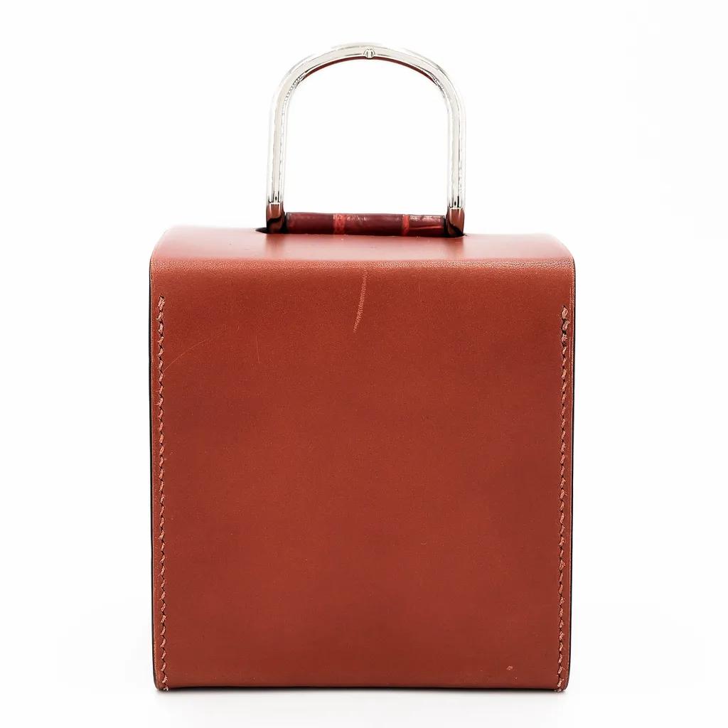Petit h H Box Bag Brique (36) Pain d’Epice (9Y)