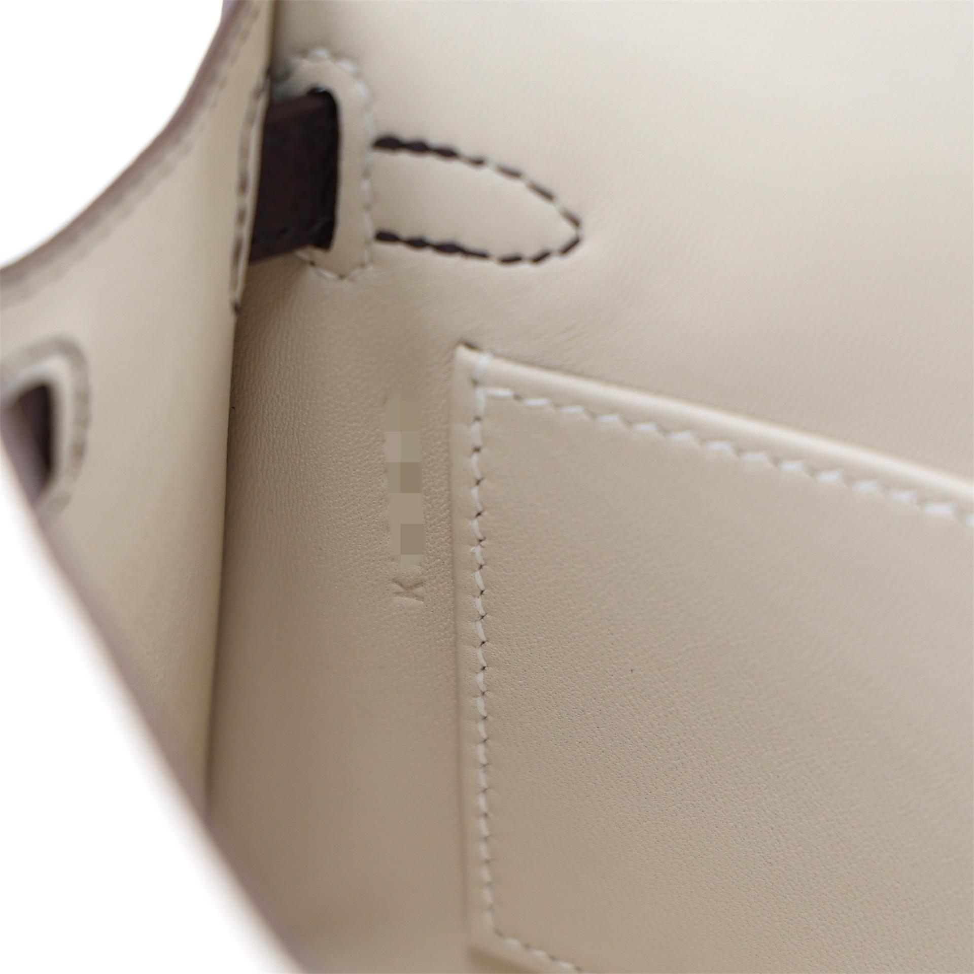 ランク N 新品 HERMÈS エルメス スペシャルオーダー ミニケリー2 ルージュセリエ (0G) クレ (10) エプソン シャンパンゴールド金具 K刻印 (2025) - 14