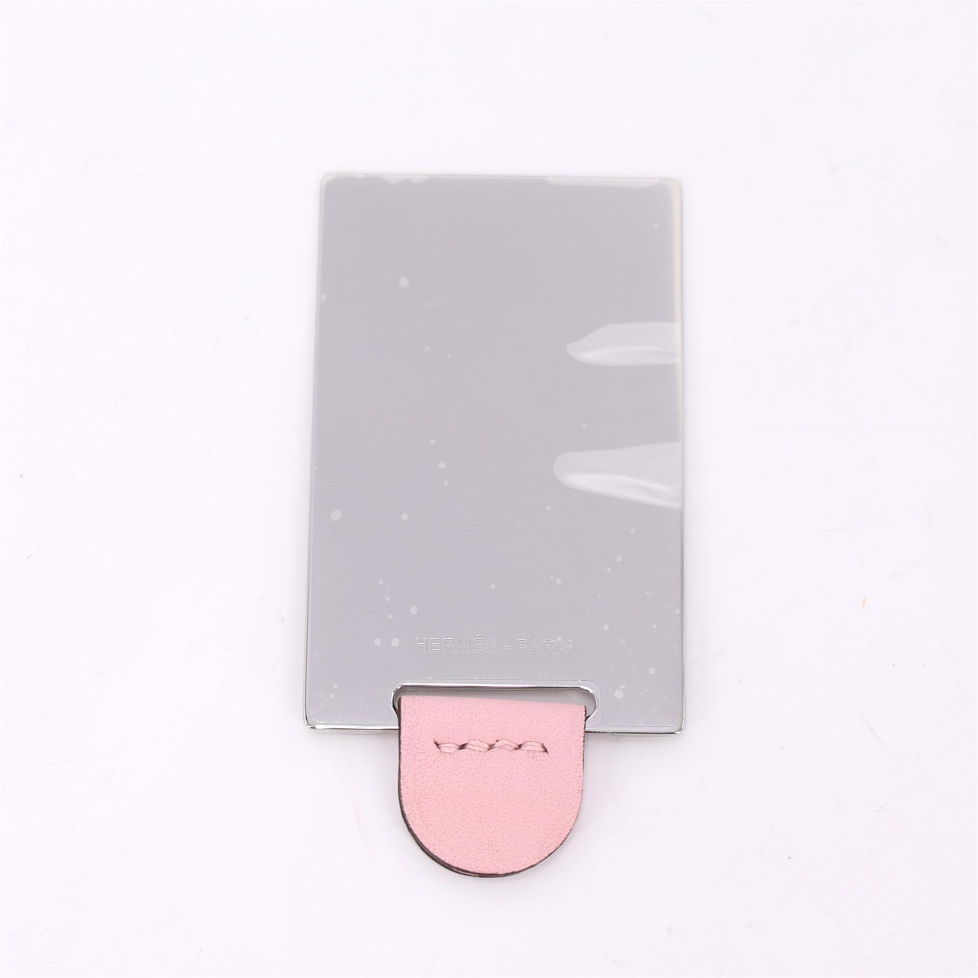 Brand New ( Rank N ) HERMÈS Constance Mini Rose Sakura (3Q) Swift Brushed Palladium K (2025) - 18