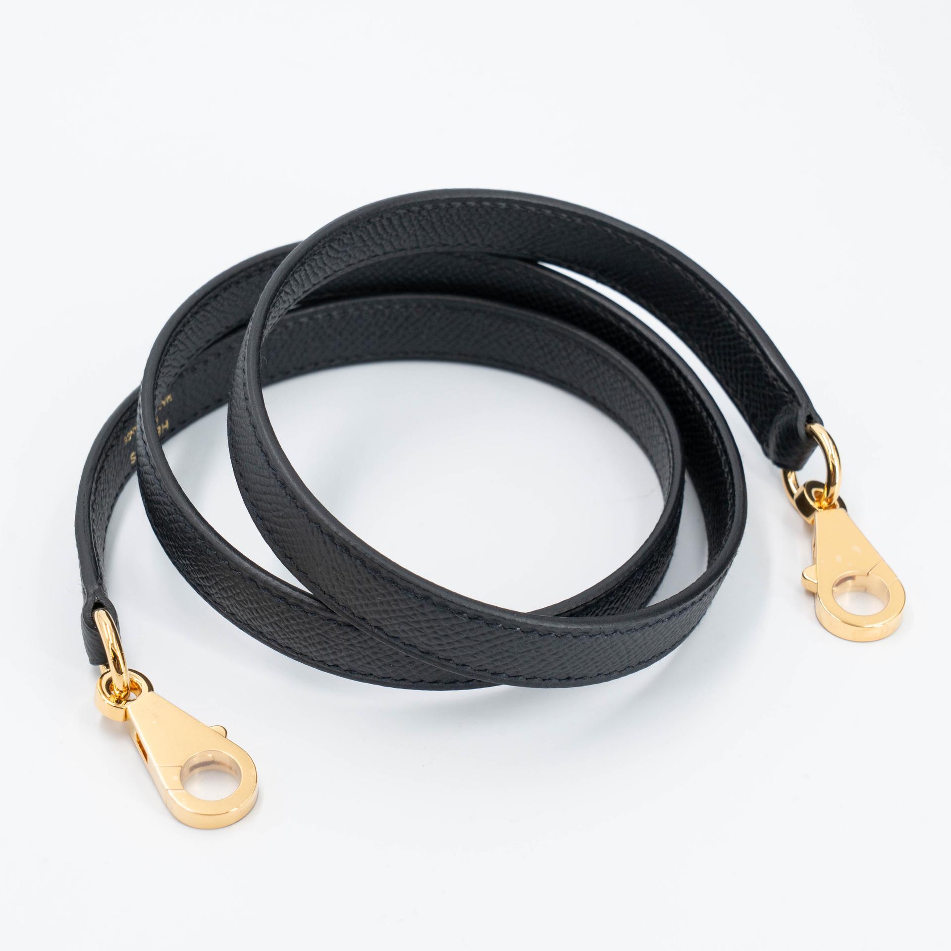 Brand New ( Rank N ) HERMÈS Kelly 28 Sellier Noir (89) Epsom Gold hardware G (2026) - 16