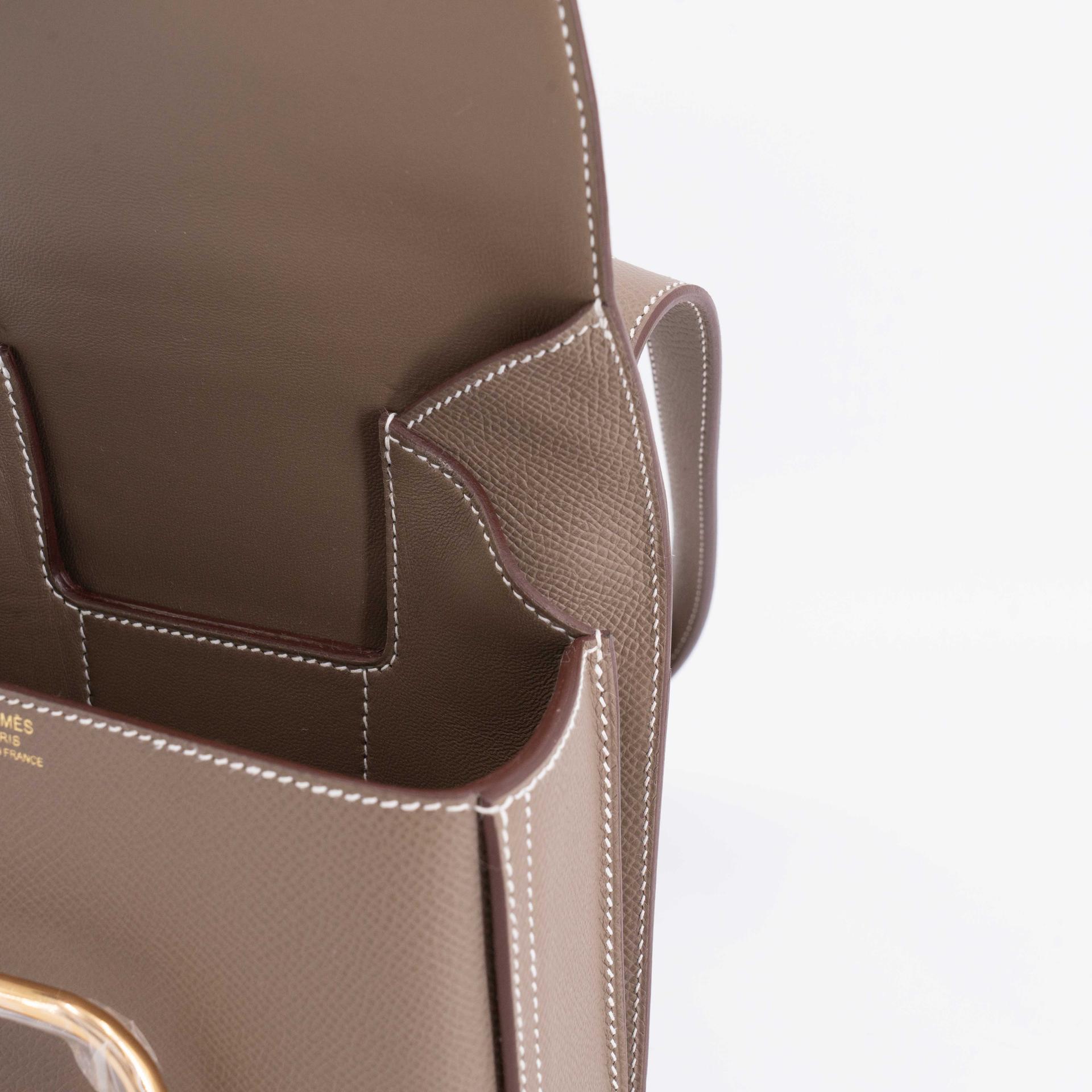 ランク NS 未使用品 HERMÈS エルメス デッラカヴァレリア ミニ エトゥープ (18) エプソン ゴールド金具 B刻印 (2023) - 14