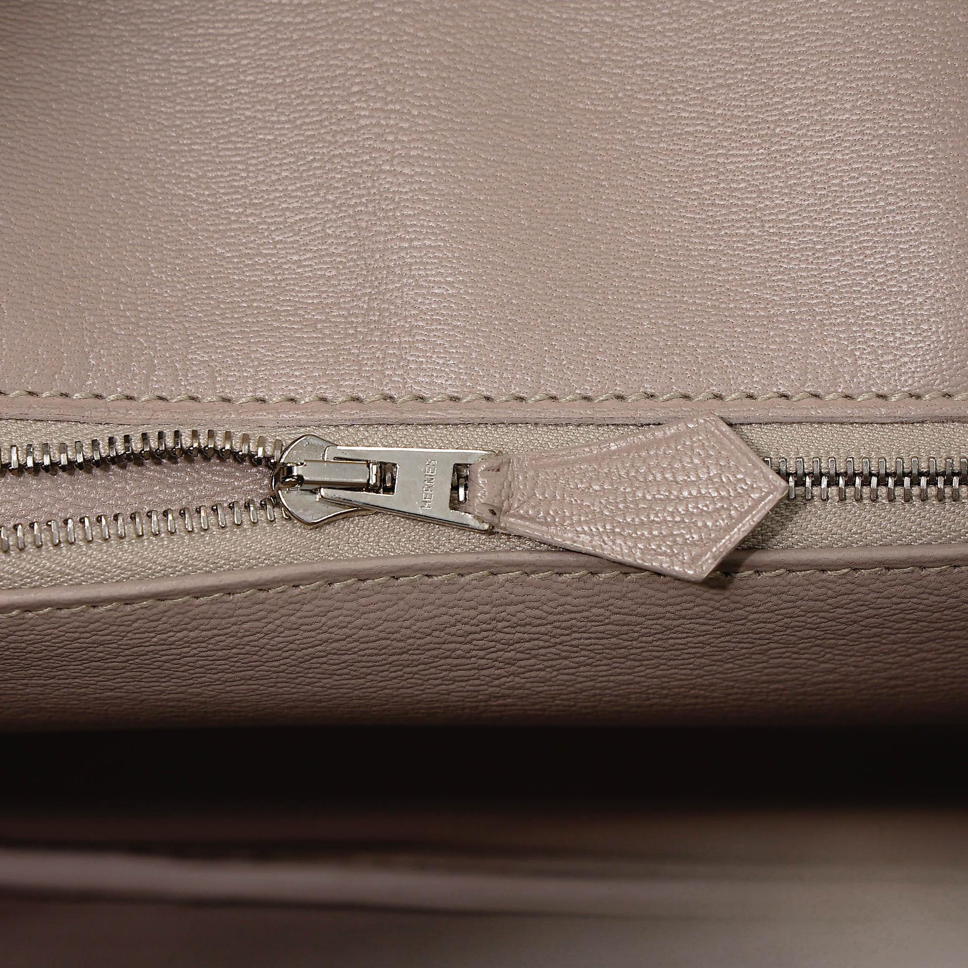ランク SA HERMÈS エルメス 限定品 バーキン30 ヒマラヤ クロコダイル ニロティカス マット シルバー金具 X刻印 (2016) - 14