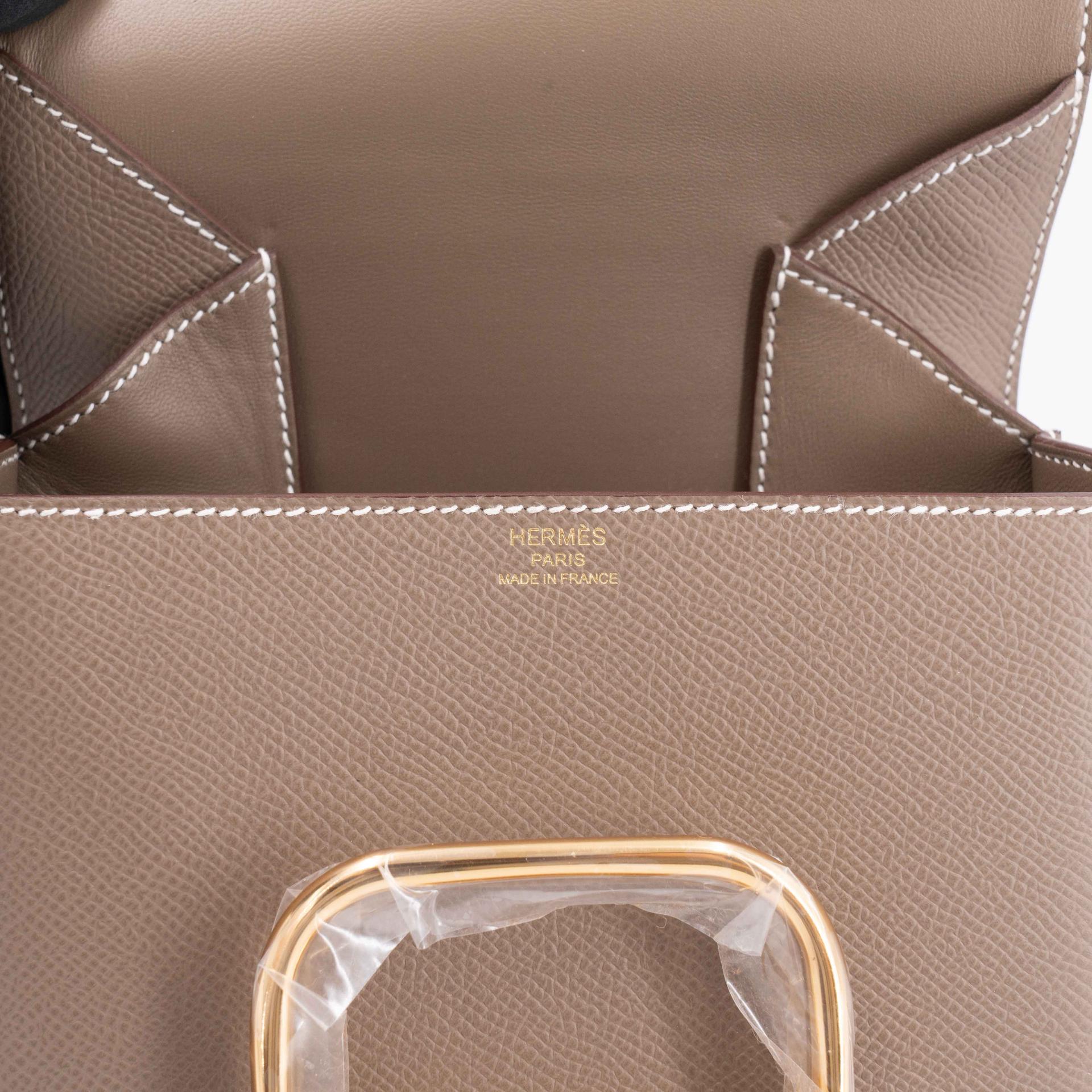 ランク NS 未使用品 HERMÈS エルメス デッラカヴァレリア ミニ エトゥープ (18) エプソン ゴールド金具 B刻印 (2023) - 13