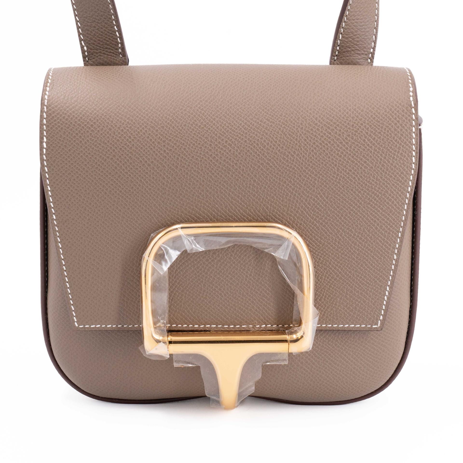 ランク NS 未使用品 HERMÈS エルメス デッラカヴァレリア ミニ エトゥープ (18) エプソン ゴールド金具 B刻印 (2023) - 1