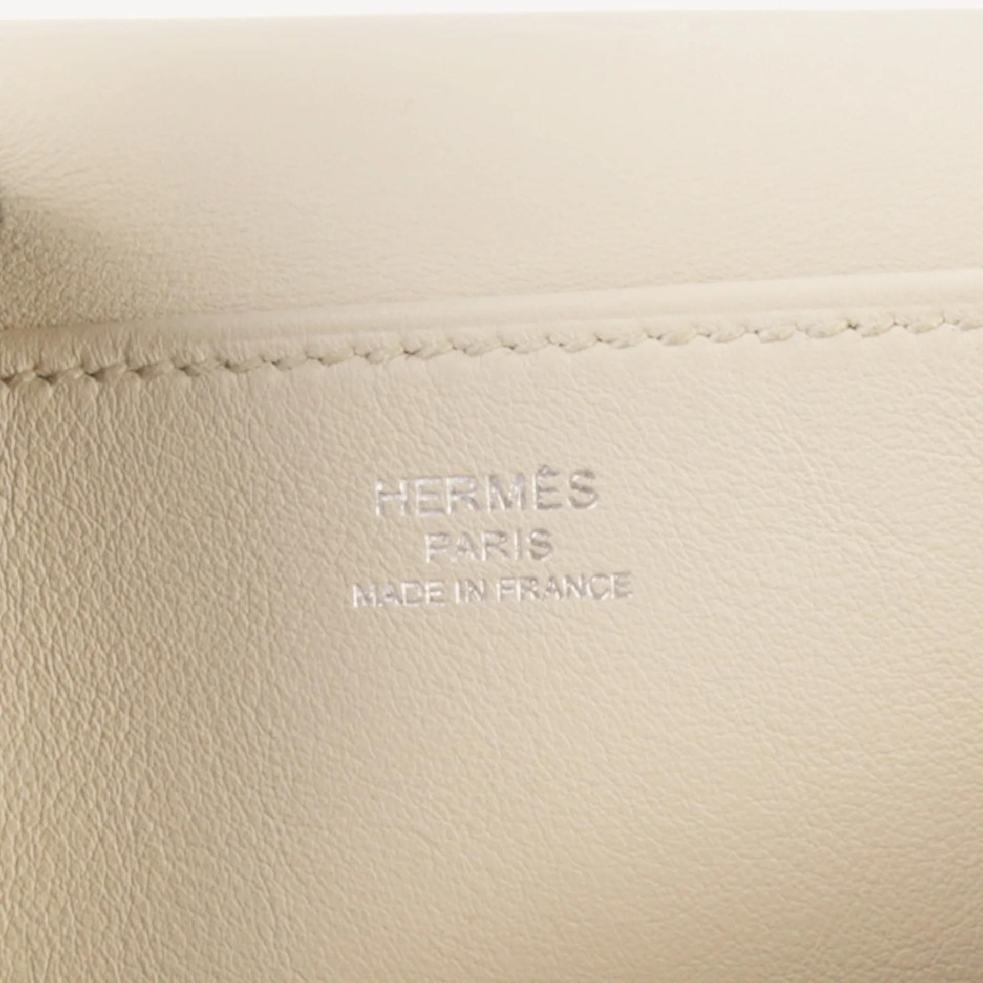 ランク A HERMÈS エルメス アルザンミニ ベトン (8L) スイフト シルバー金具 W刻印 (2024) - 8