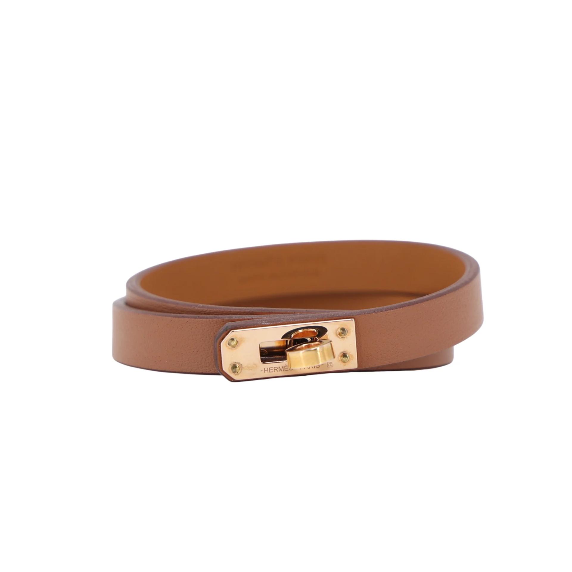 Mini Kelly Double Tour bracelet T3 Gold (37)