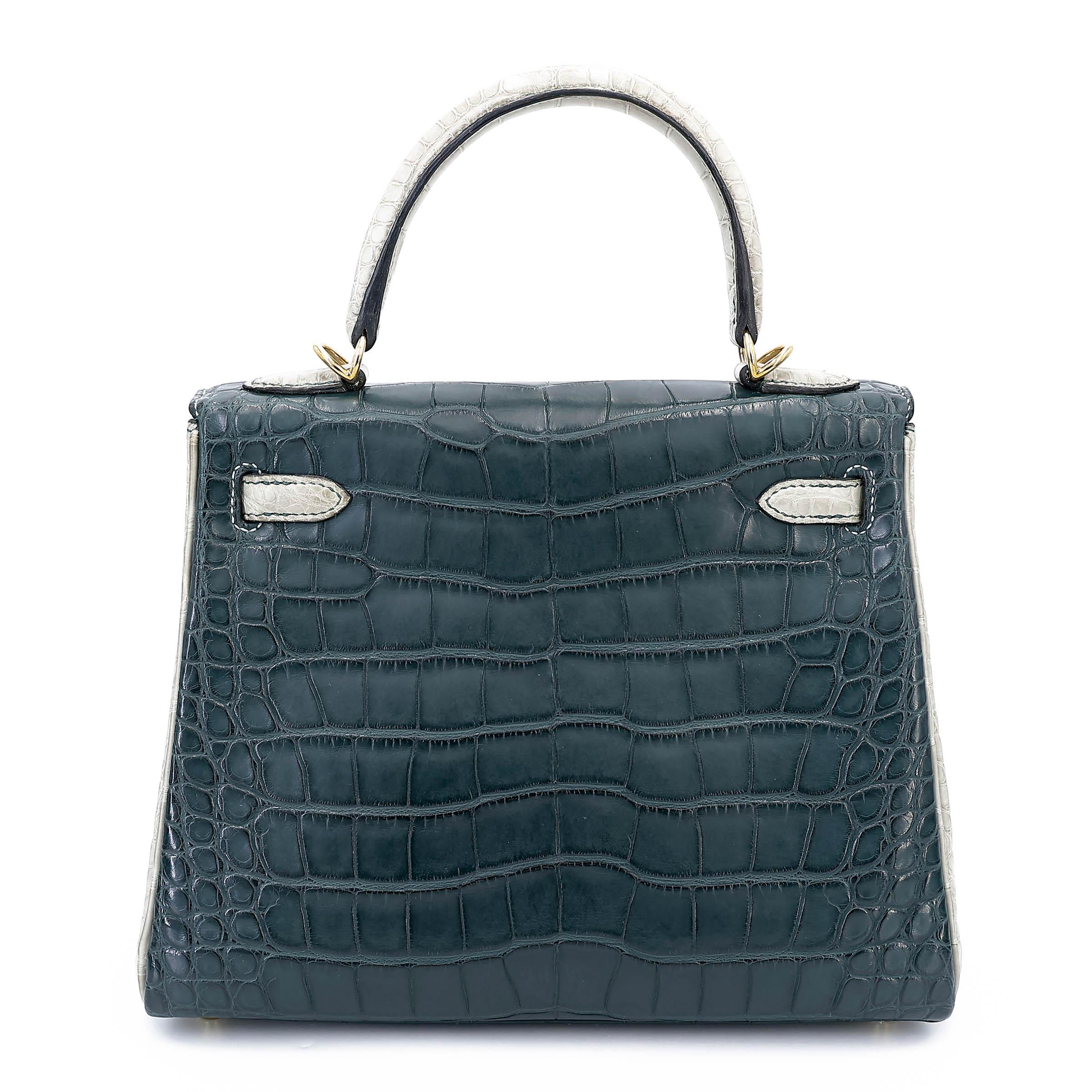 Kelly 25 HSS Vert Cypress (6O) Gris Perle (80)