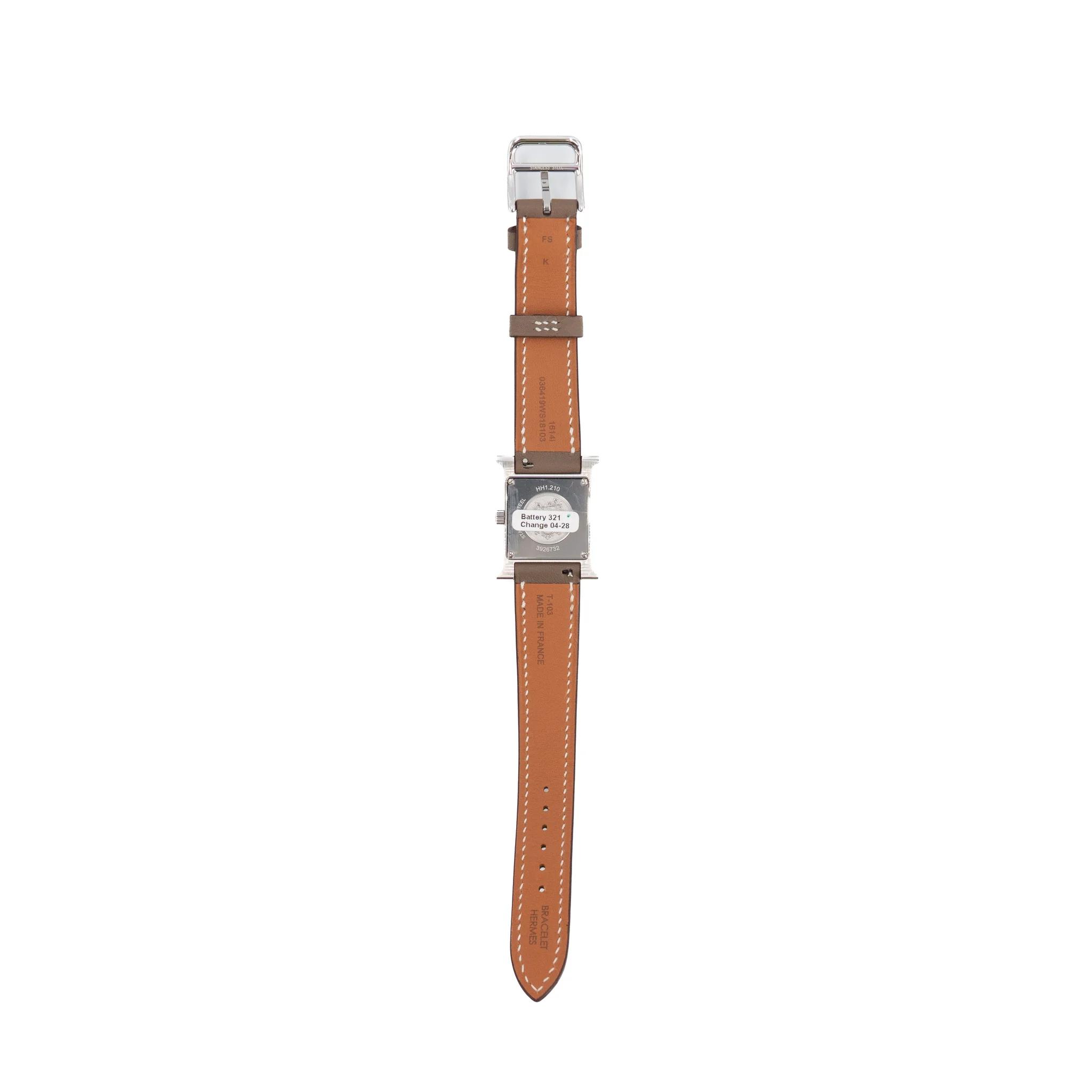 Watch Heure H 21mm Etoupe (18)