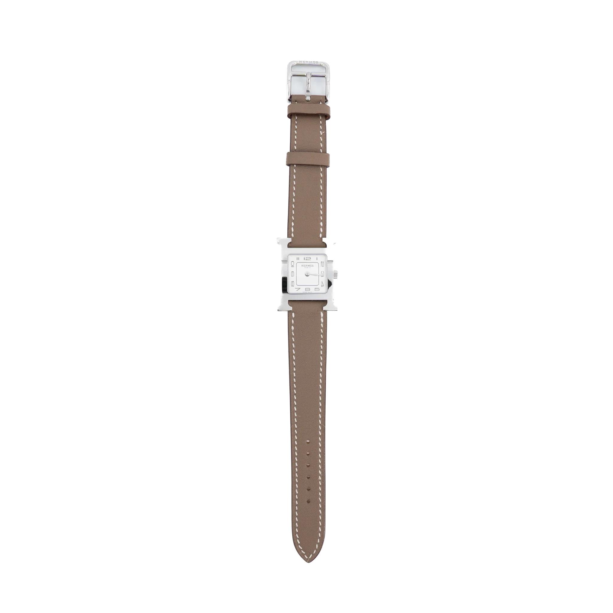 Watch Heure H 21mm Etoupe (18)