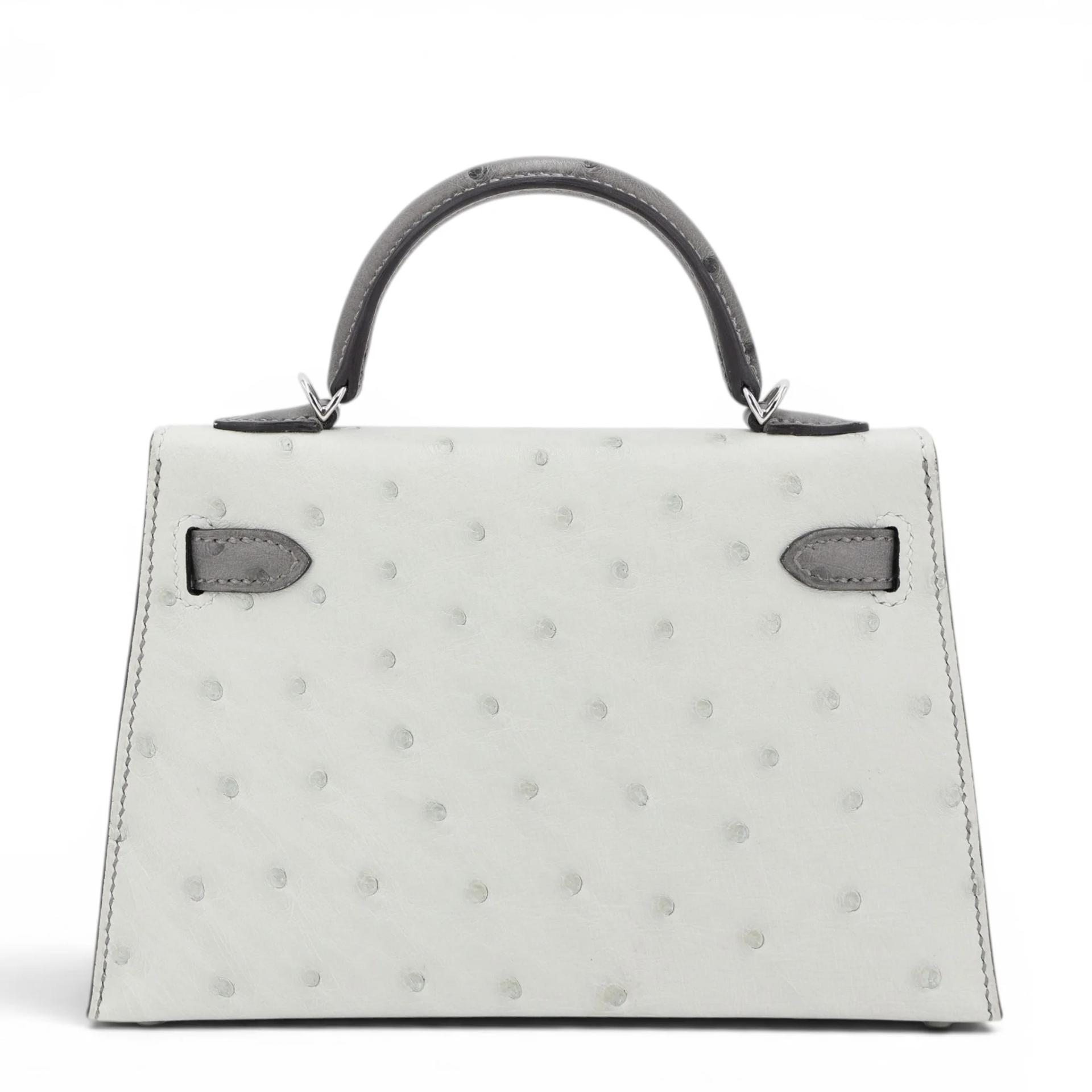 Mini Kelly II Gris Meyer (0L) Gris Perle (80) | GINZA XIAOMA
