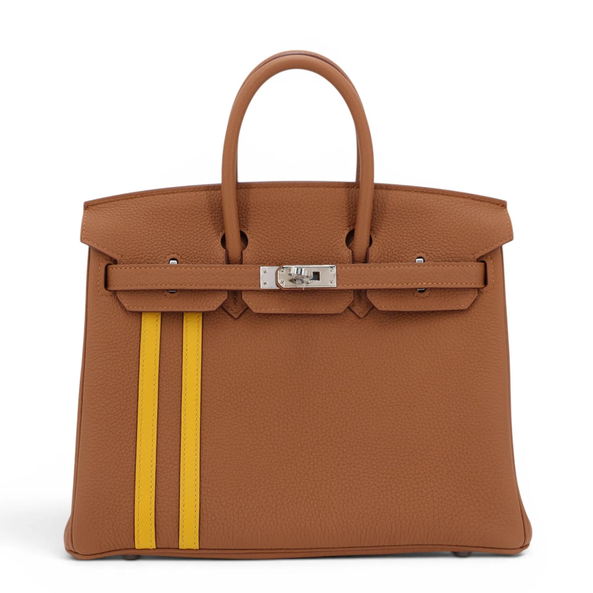 Birkin 25 Officer Gold (37)