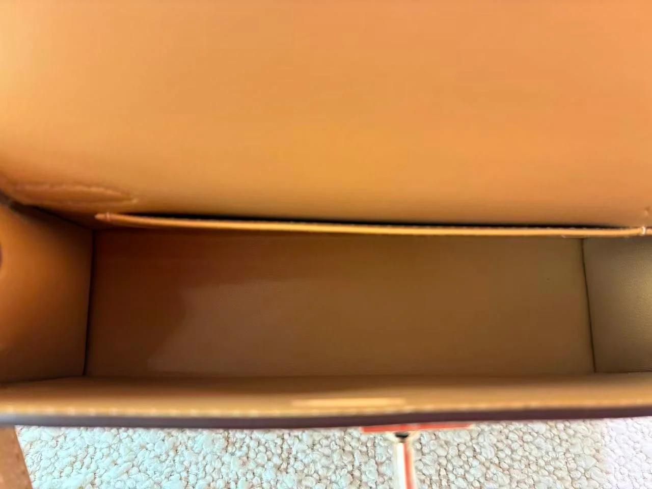 Brand New ( Rank N ) HERMÈS Mini Kelly II Dore (Y9) Chamkilight Permabrass hardware K (2025) - 16