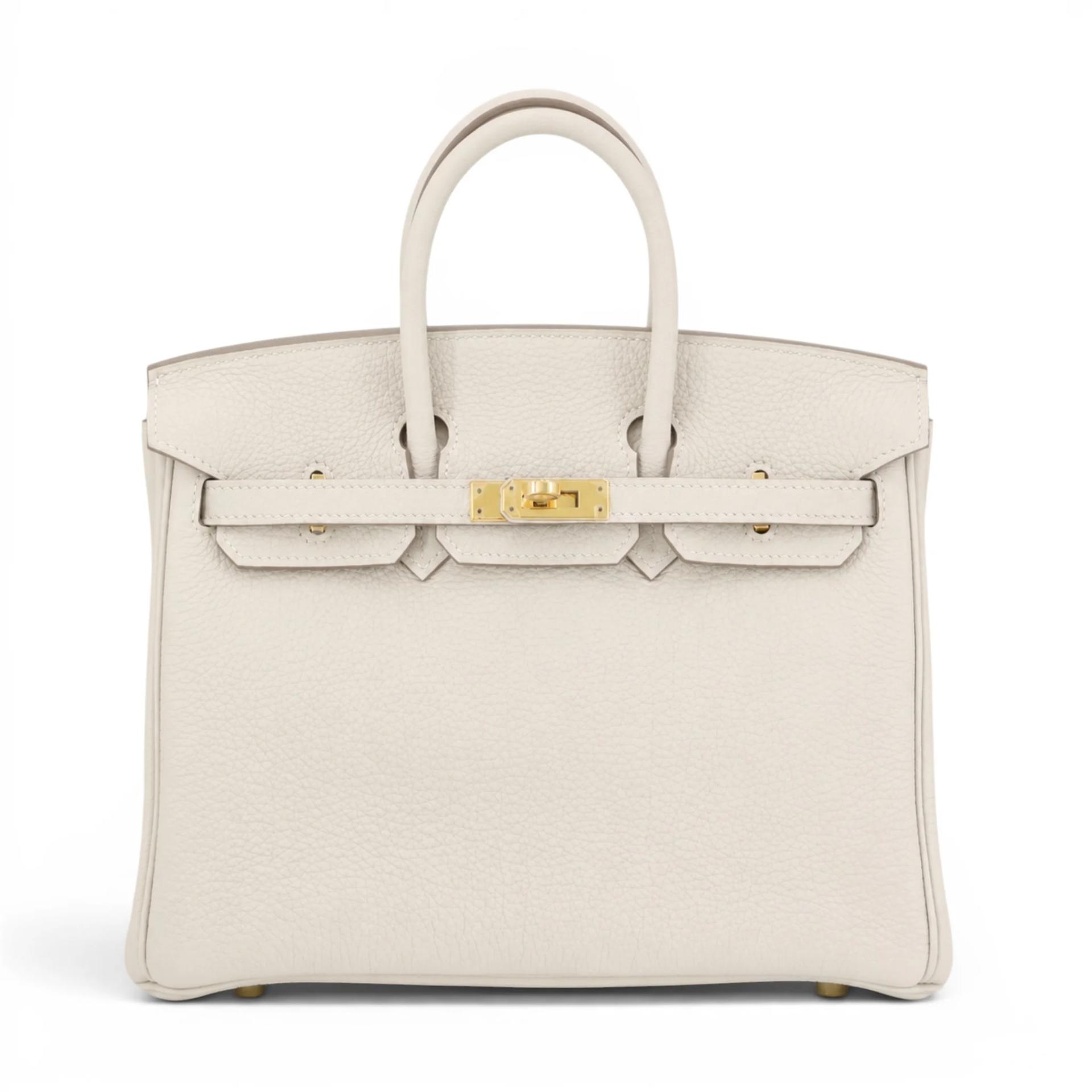 ランク NS 未使用品 HERMÈS エルメス バーキン25 クレ (10) トゴ ゴールド金具 Z刻印 (2021) - 1