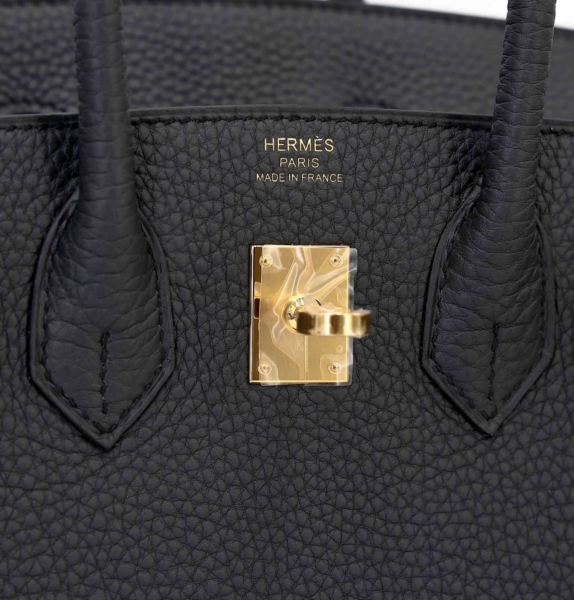 ランク N 新品 HERMÈS エルメス バーキン25 プロン (8P) トゴ ゴールド金具 G刻印 (2026) - 10